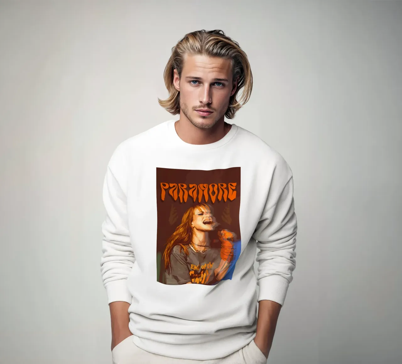 Hayley Nichole William Stile Classico felpa da igoshdesigns