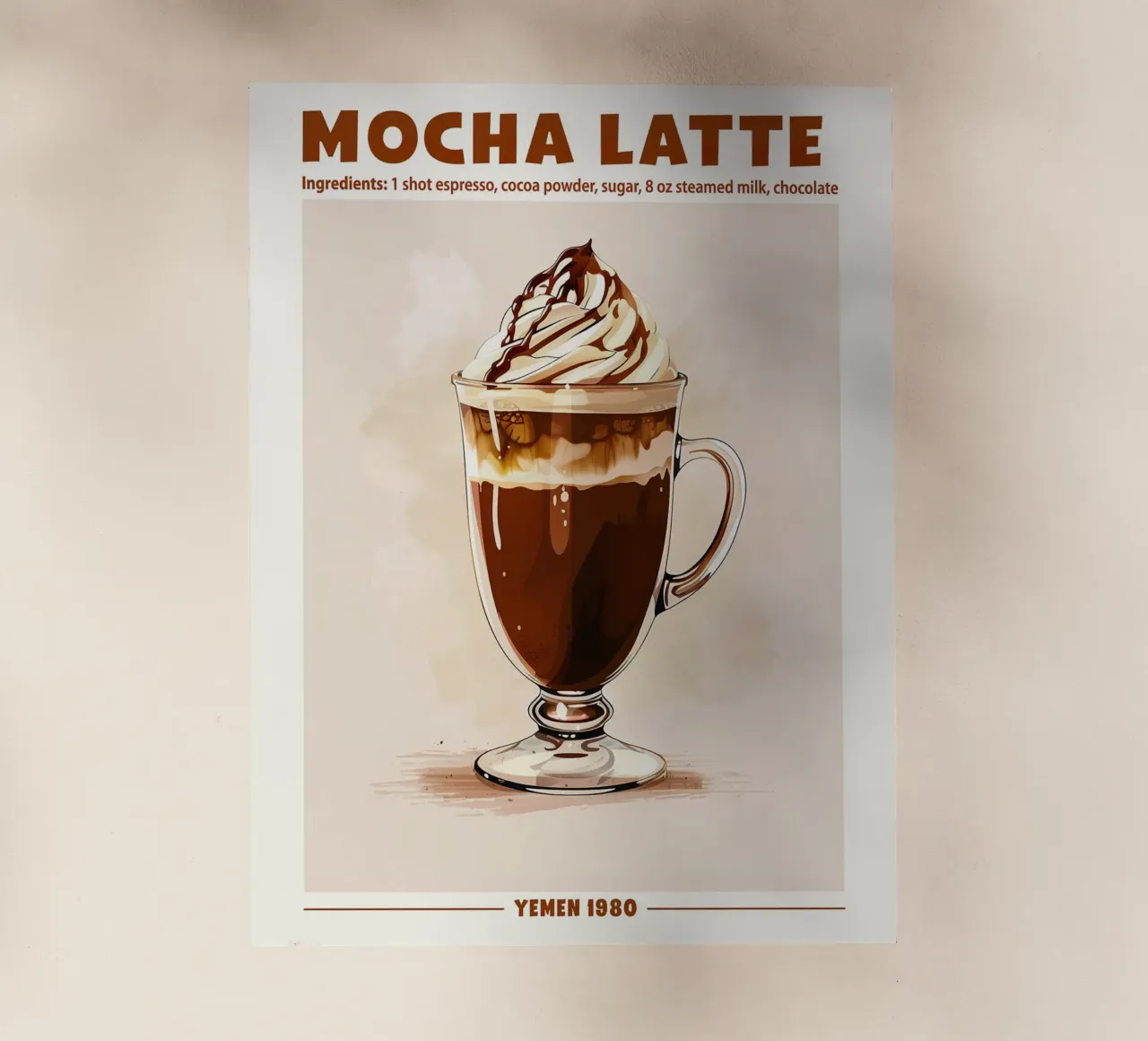 Mocha Latte, Yemen 1980 pellicola backlit da janetlynn