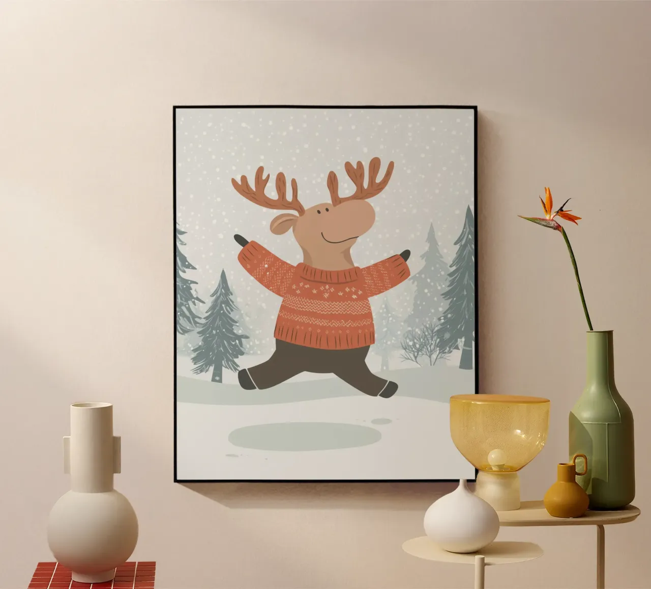 Alce estroso plexiglass da Happy Littles