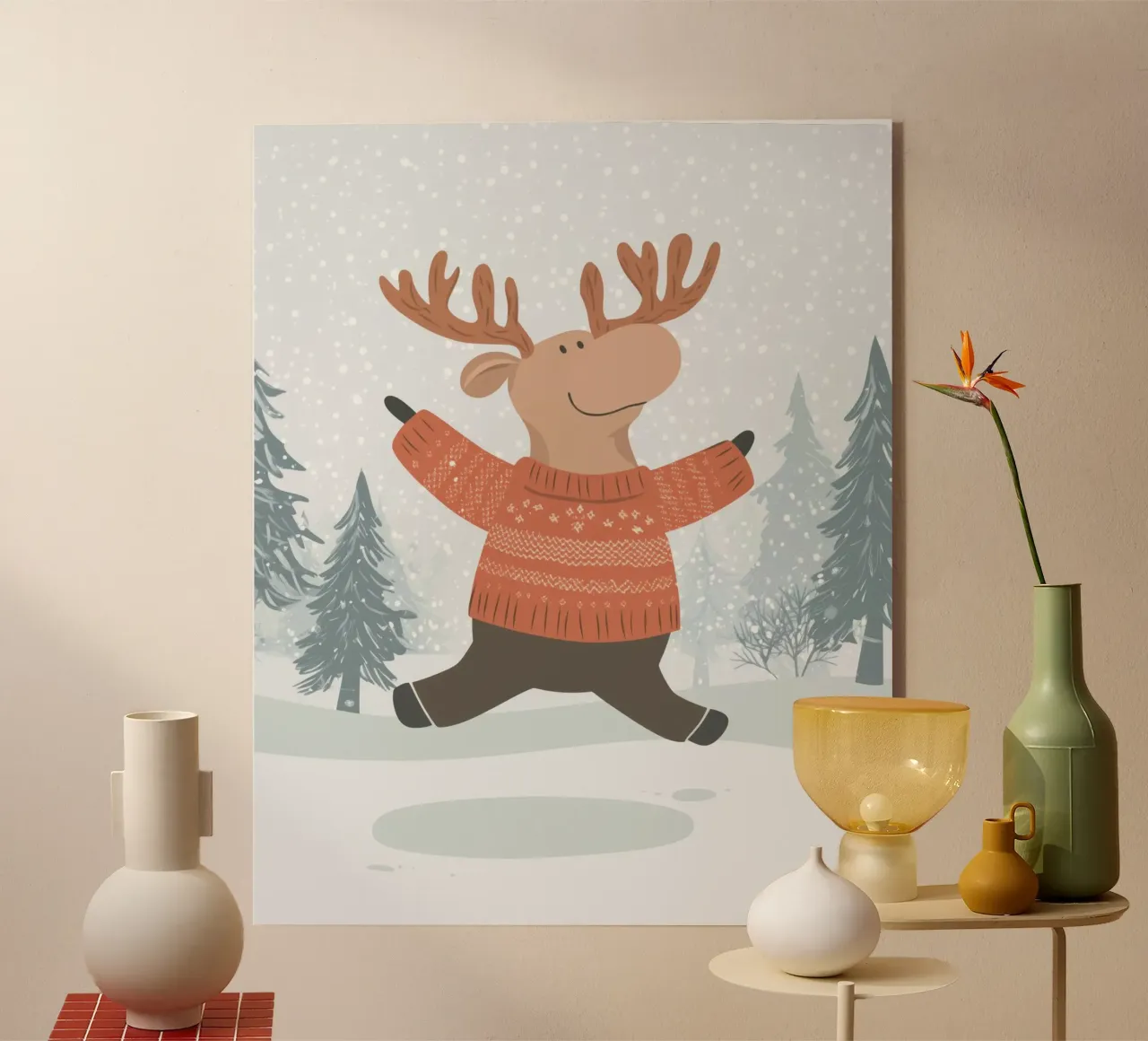 Alce estroso plexiglass da Happy Littles