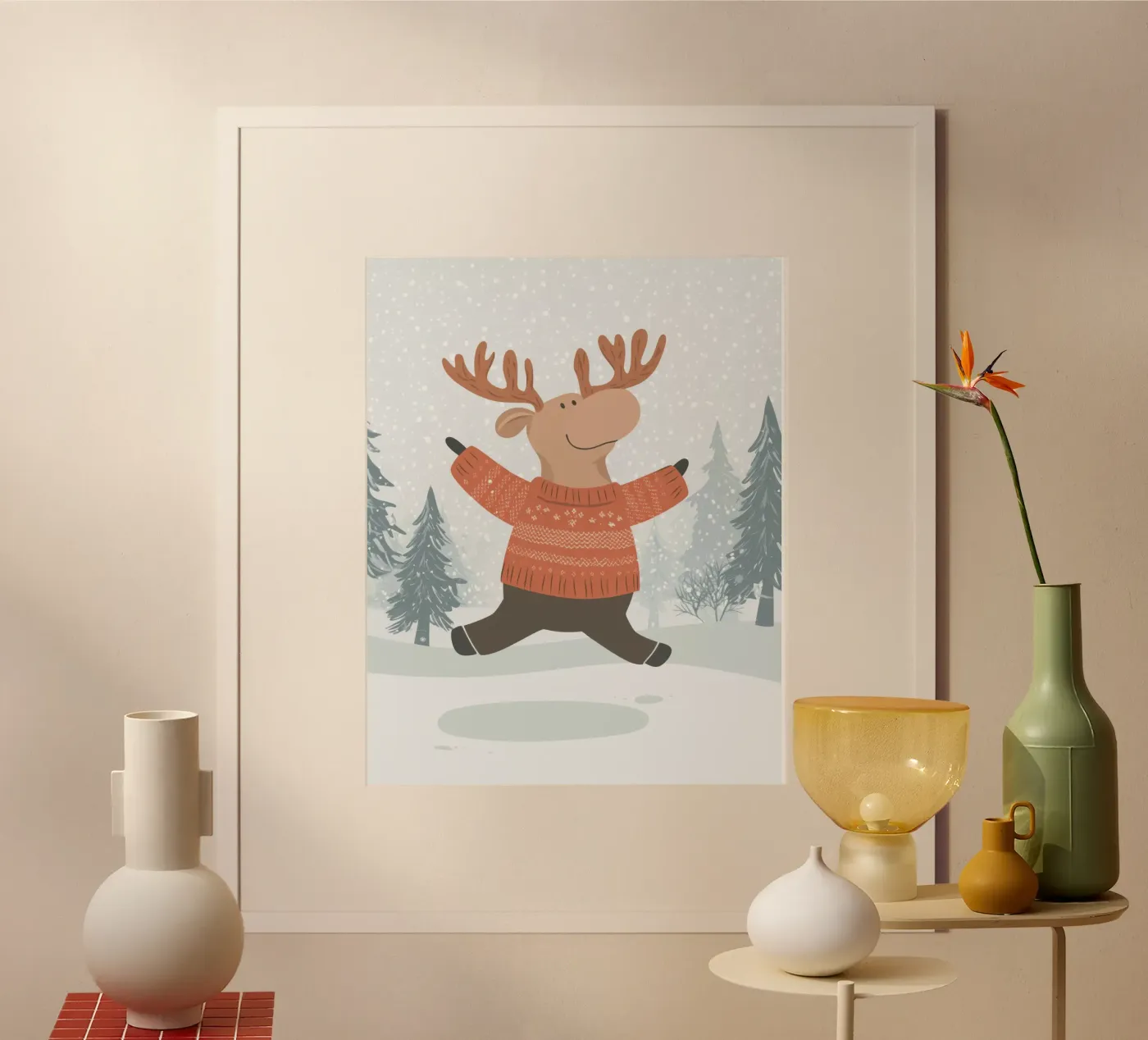 Alce estroso poster da Happy Littles