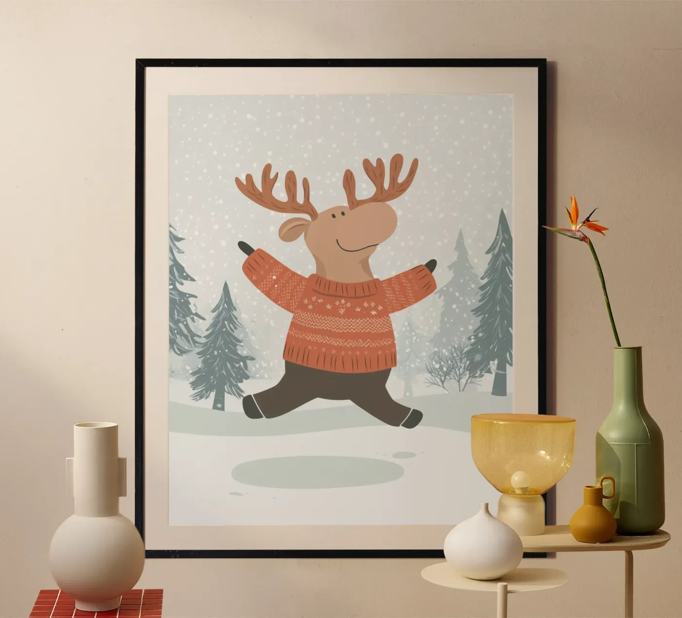 Alce estroso poster da Happy Littles