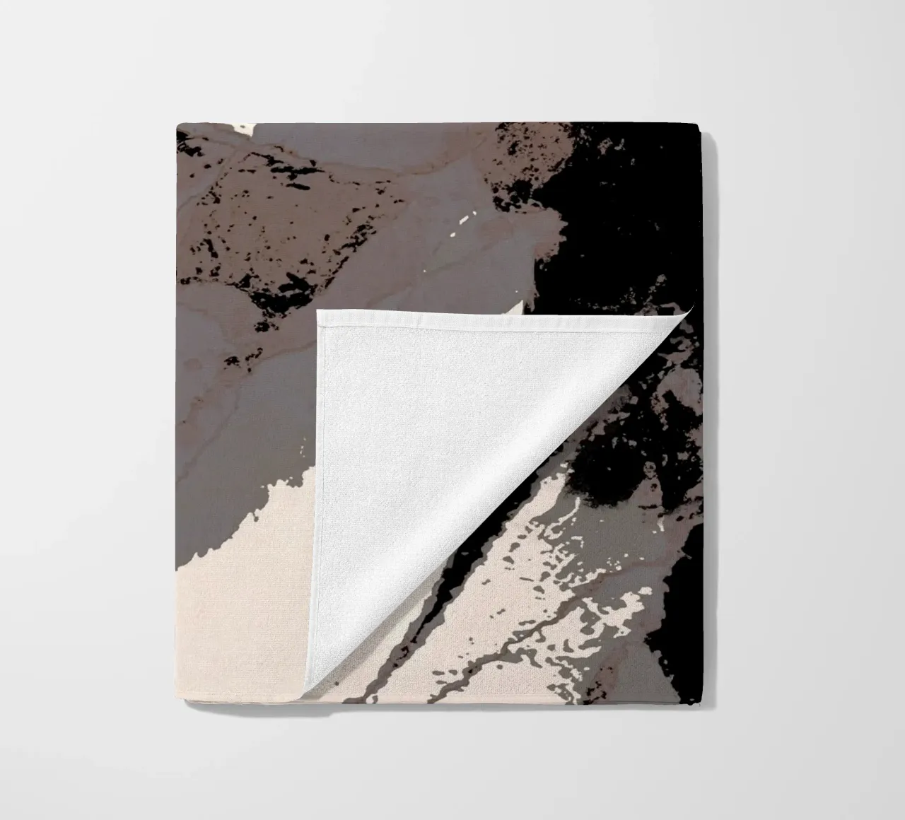 Organic 1 | Muted Neutrals beach towel by sabidussi