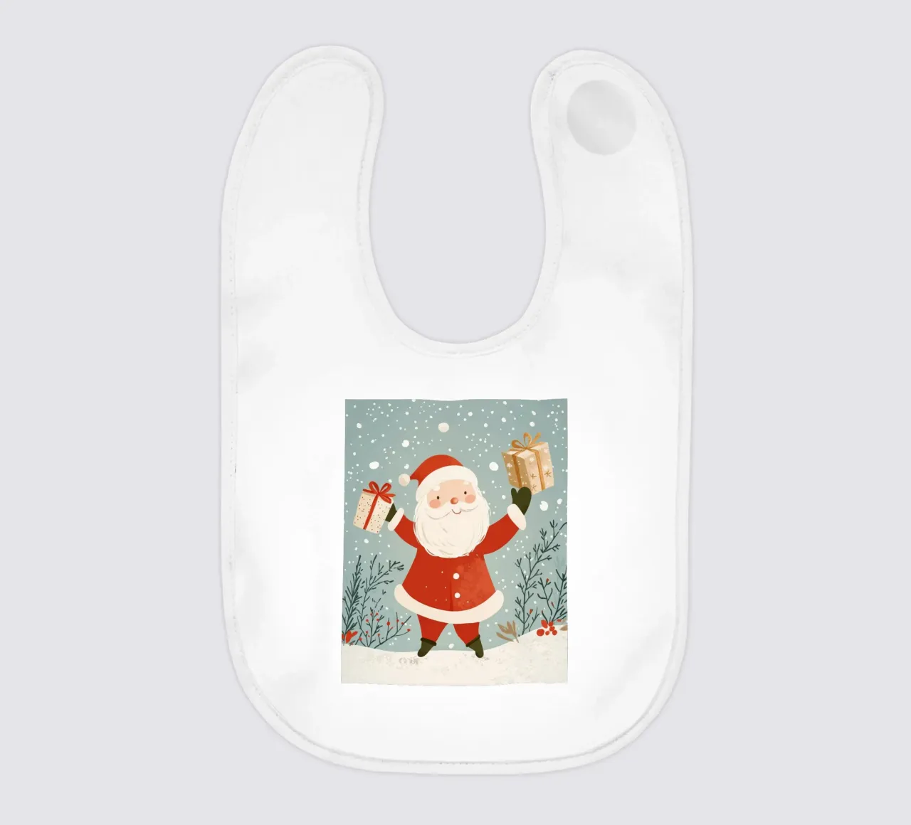 Babbo Natale stravagante bavaglino da Happy Littles