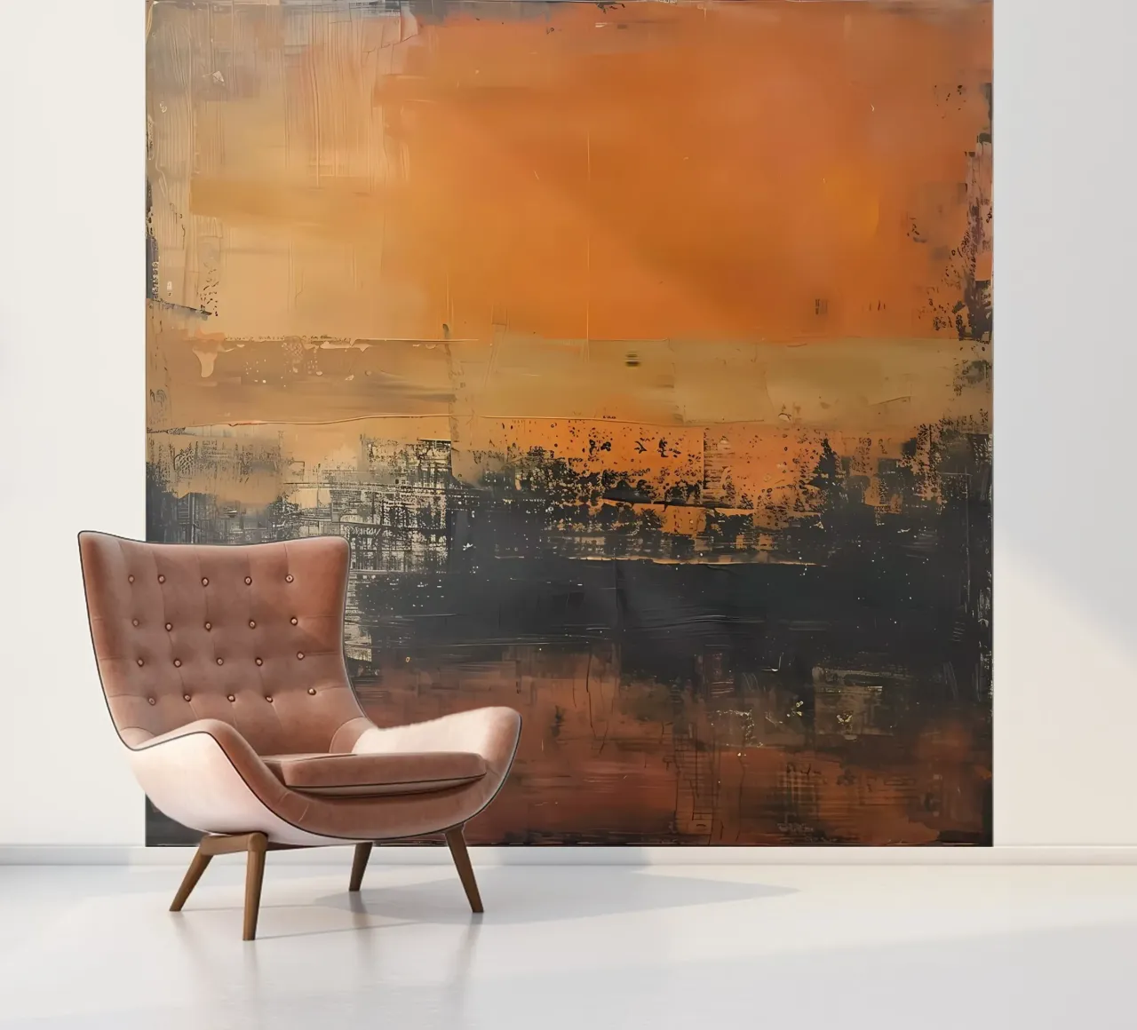 Abstract earth modern photo wallpaper by LaylaOzHome