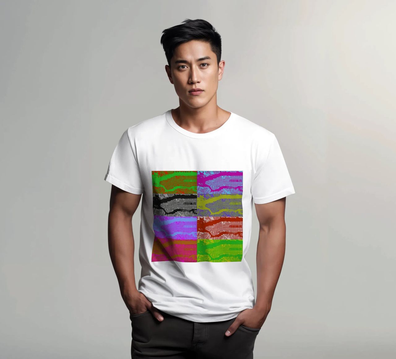 NYC 4x2 t-shirt da Planos Urbanos