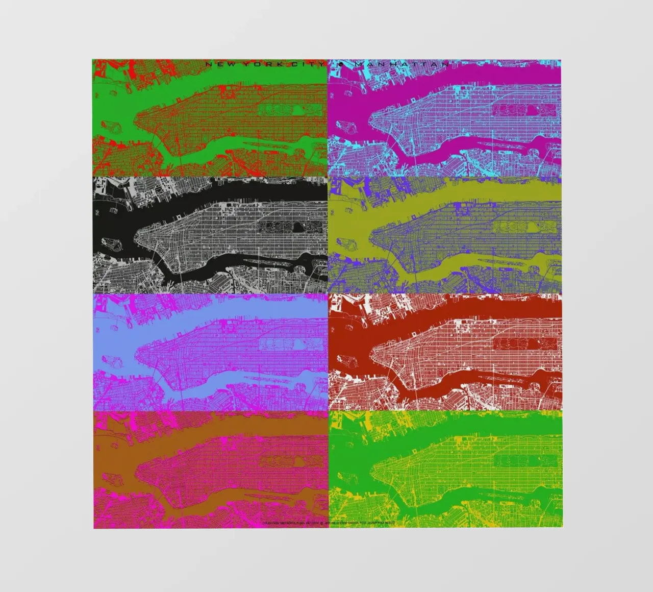 NYC 4x2 telo in pvc da Planos Urbanos