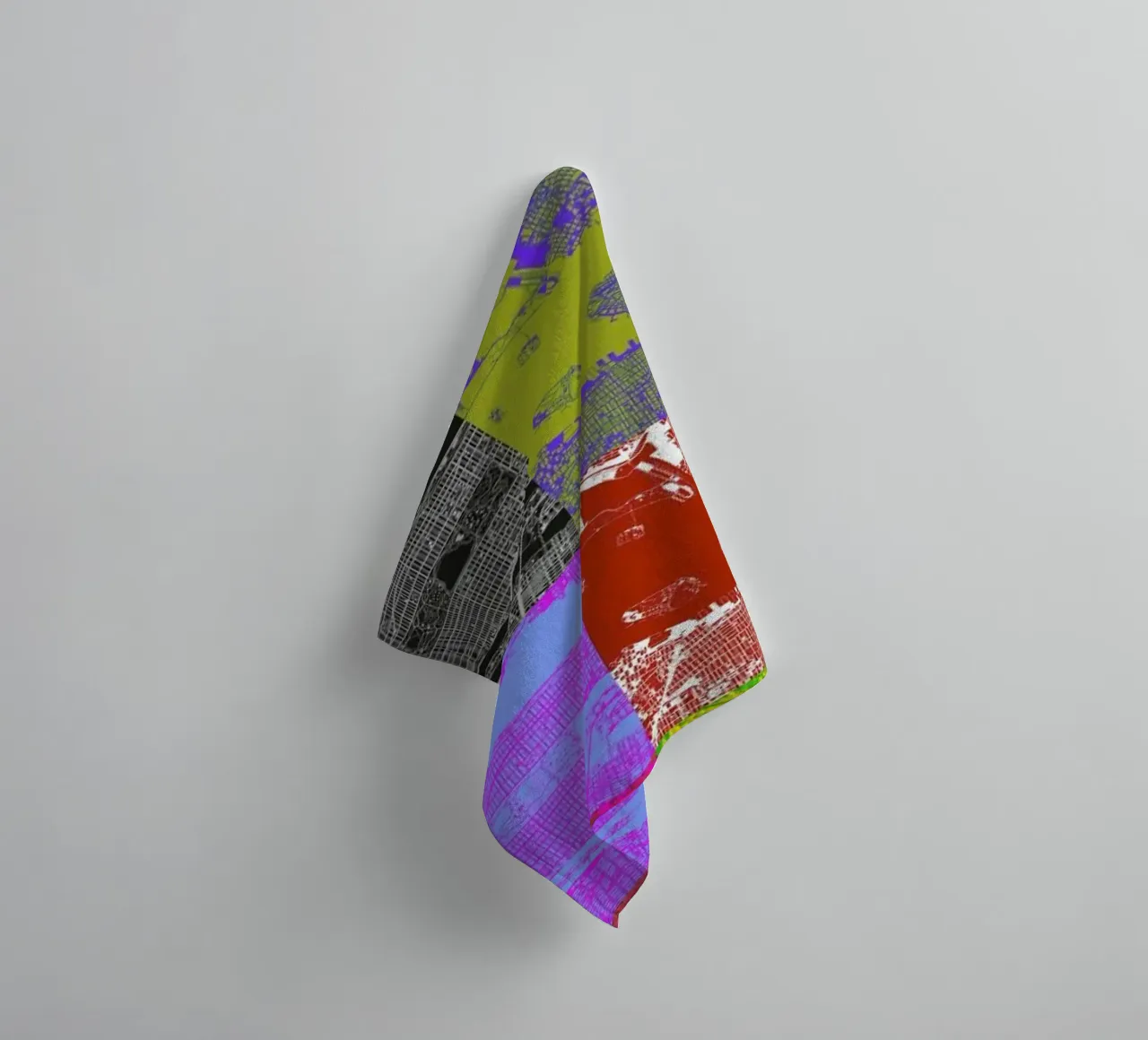 NYC 4x2 asciugamano da bagno da Planos Urbanos