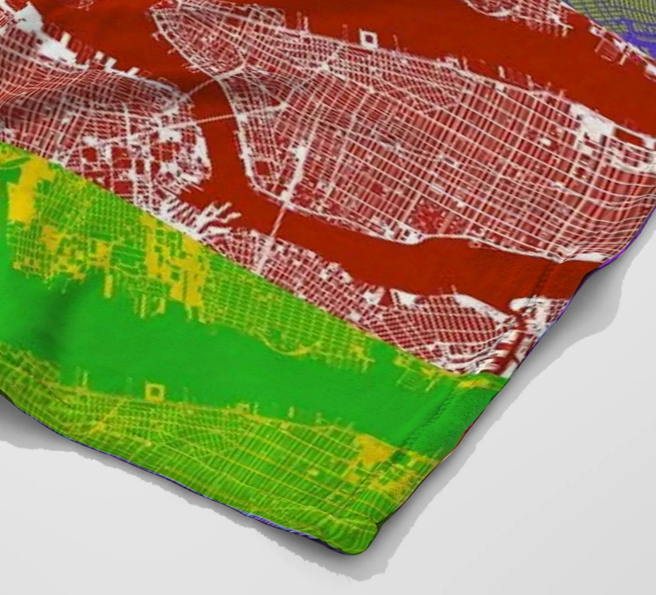NYC 4x2 coperta in pile da Planos Urbanos