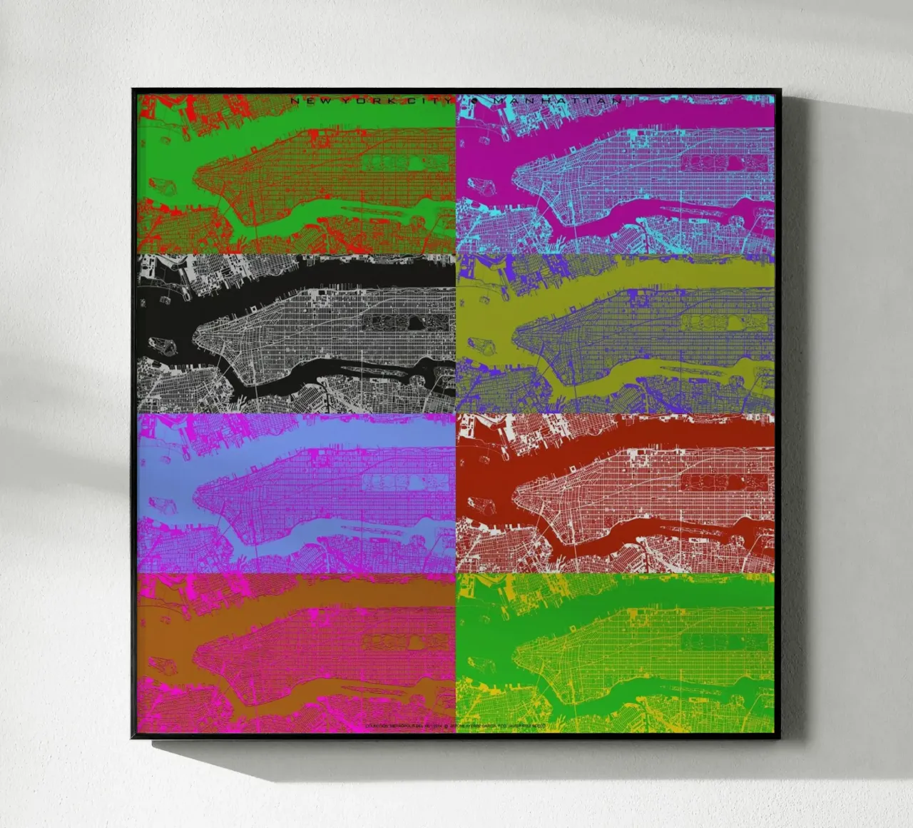 NYC 4x2 plexiglass da Planos Urbanos