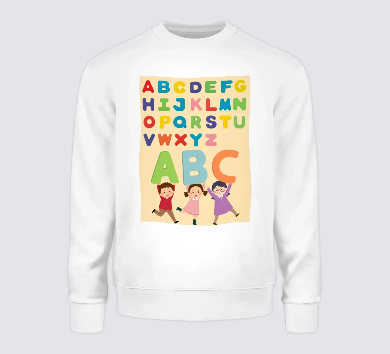alphabet child felpa da Creaton