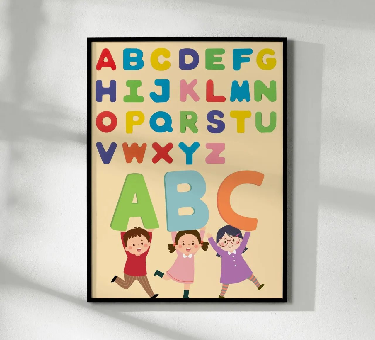alphabet child poster da Creaton