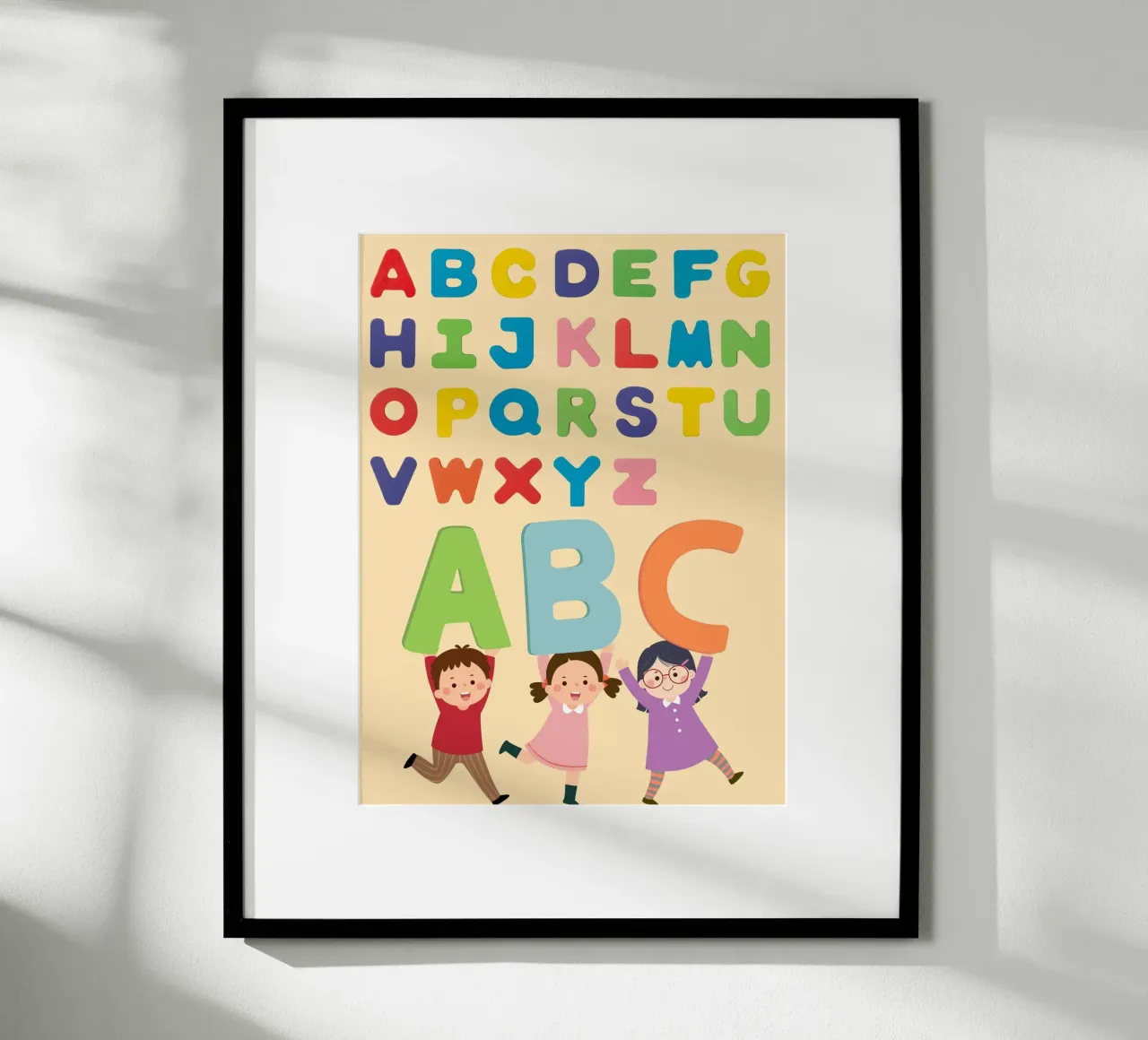 alphabet child poster da Creaton