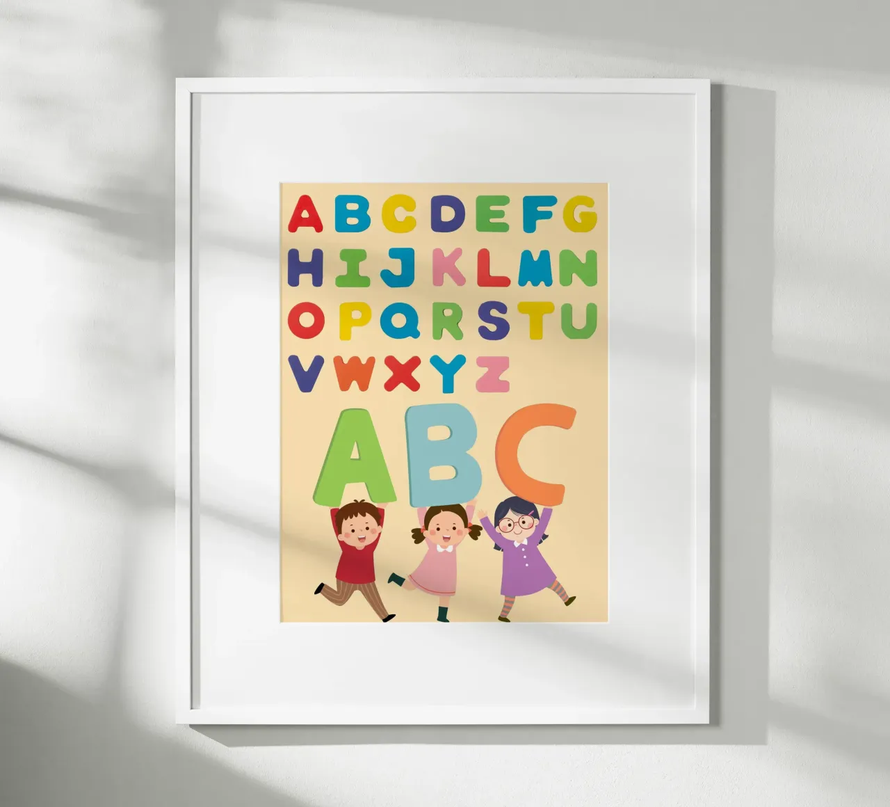 alphabet child poster da Creaton