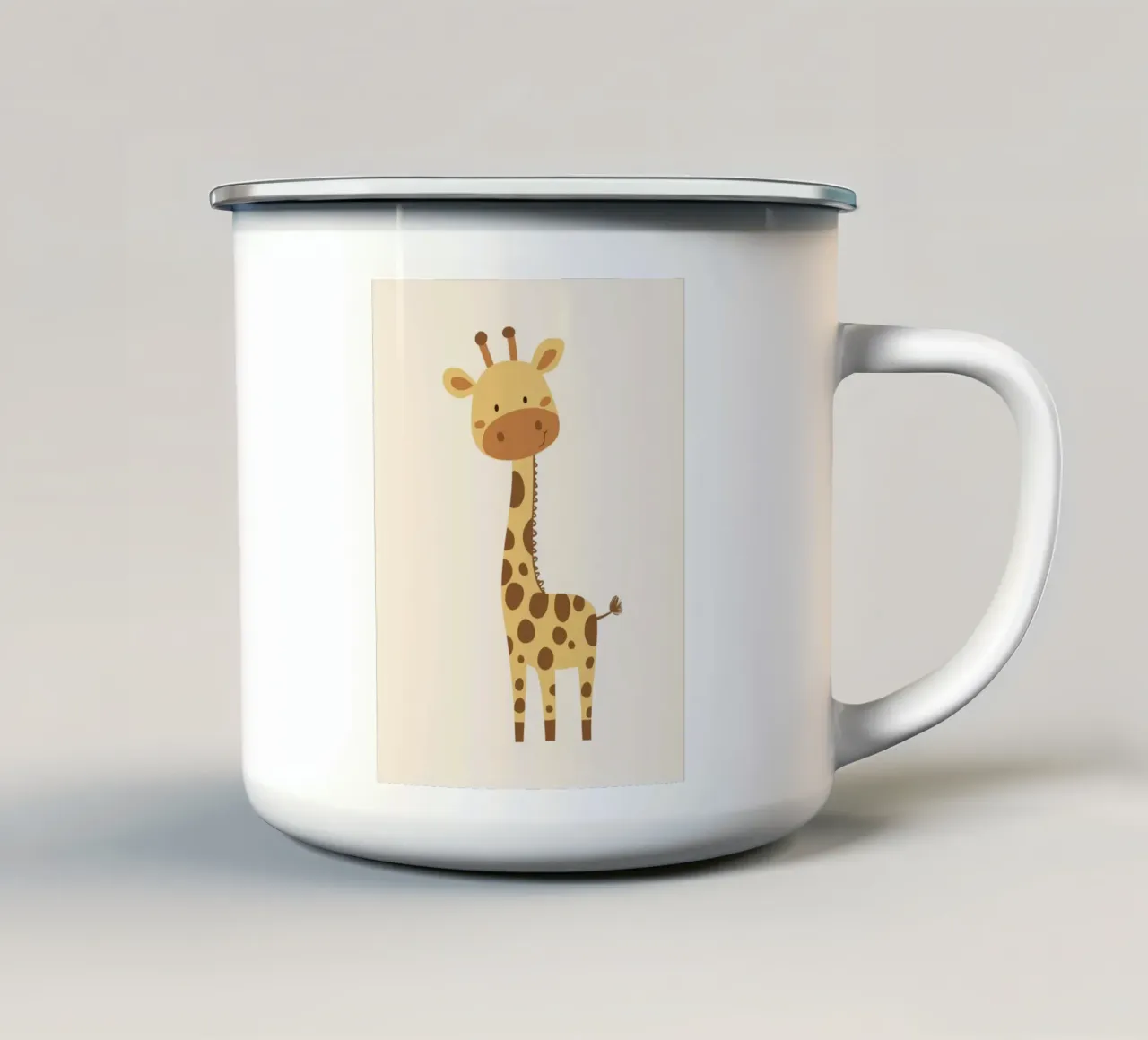 Giraffa stravagante tazza in smalto da Happy Littles