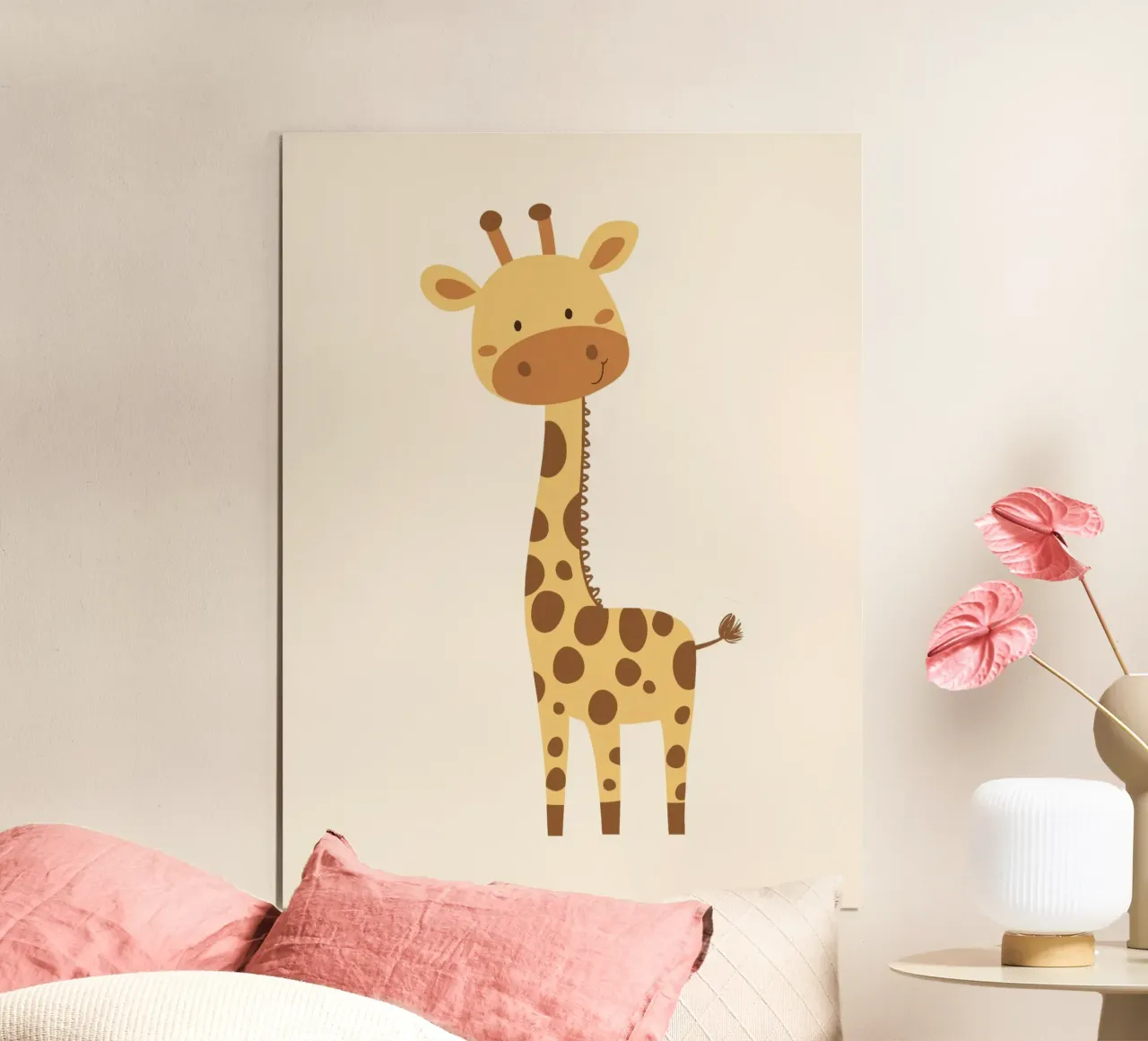 Giraffa stravagante poster da Happy Littles