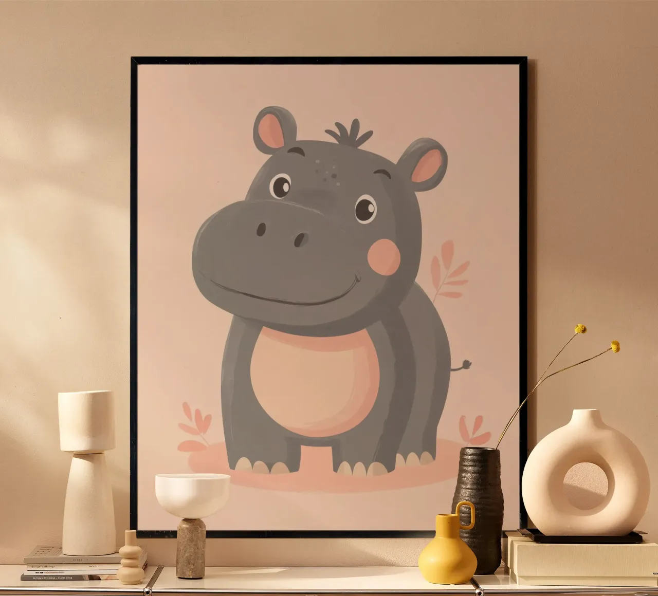 Ippopotamo stravagante poster da Happy Littles