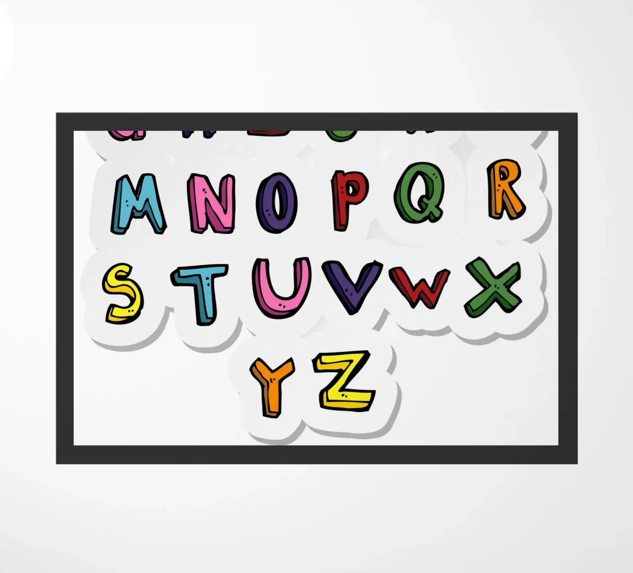 alphabet and numbers zerbino da Creaton