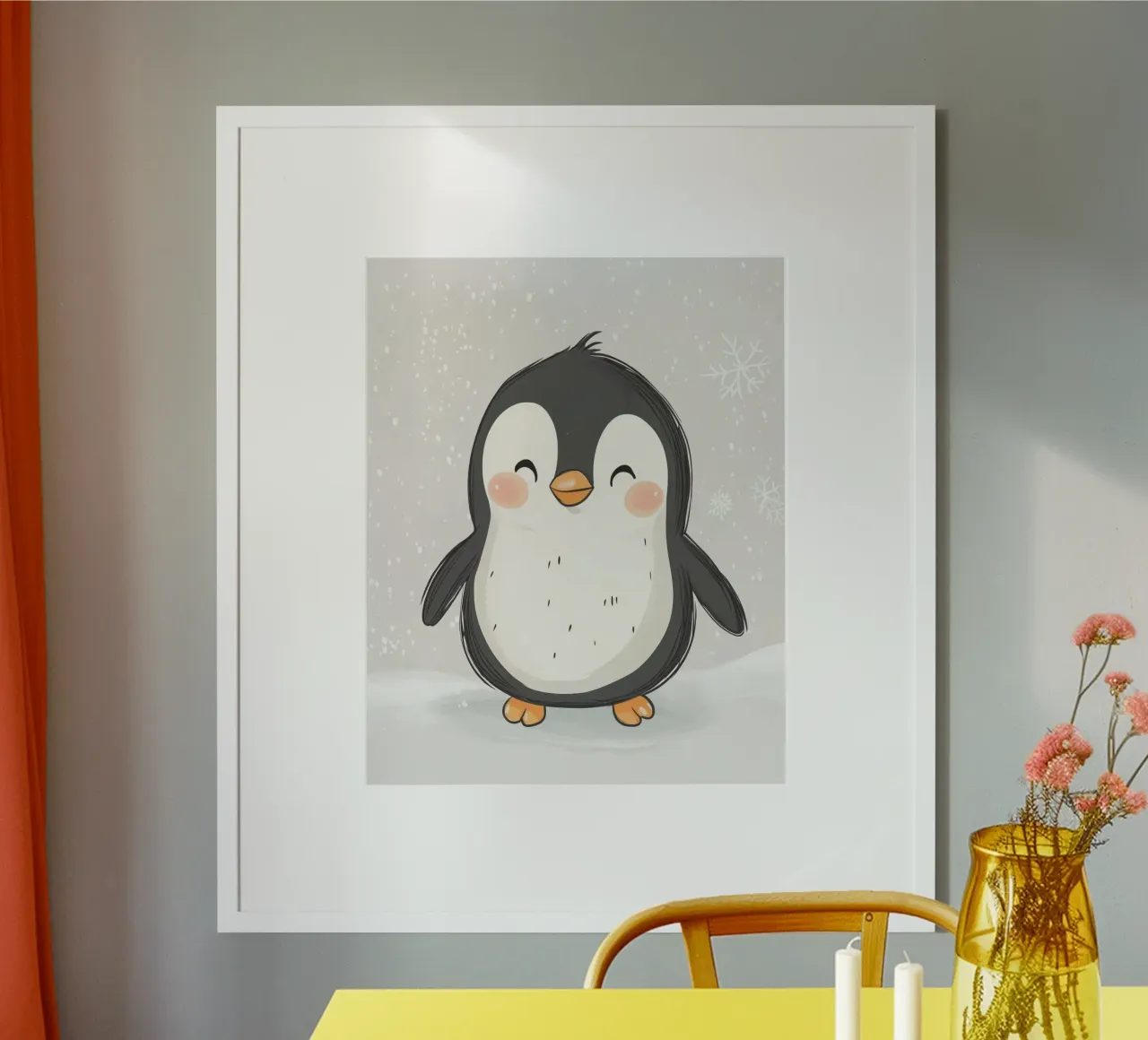 Pinguino stravagante poster da Happy Littles