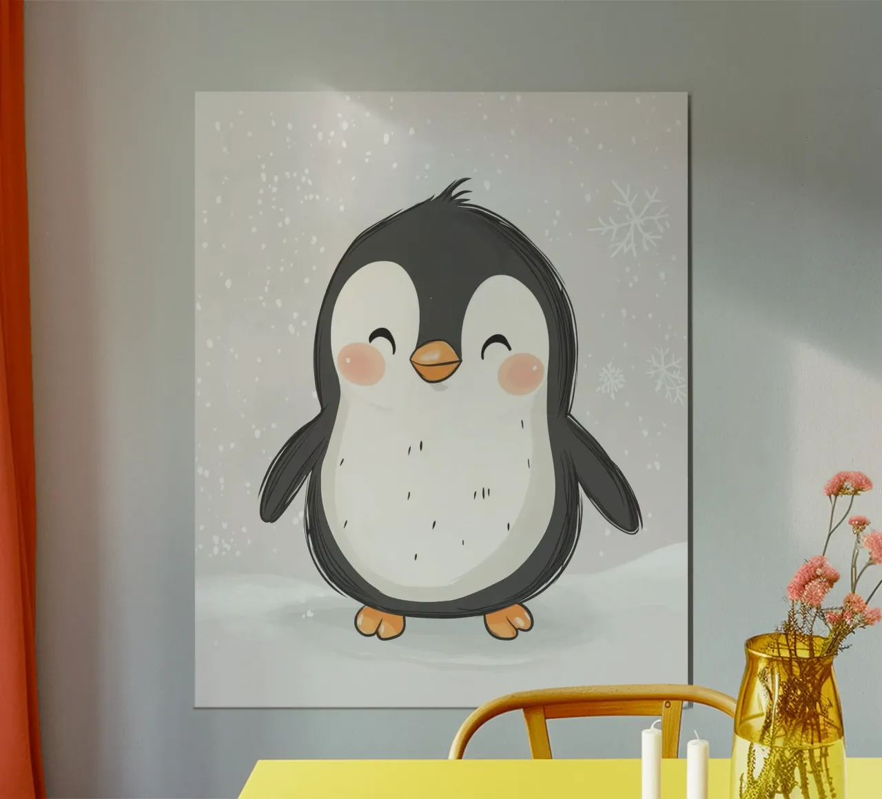 Pinguino stravagante poster da Happy Littles