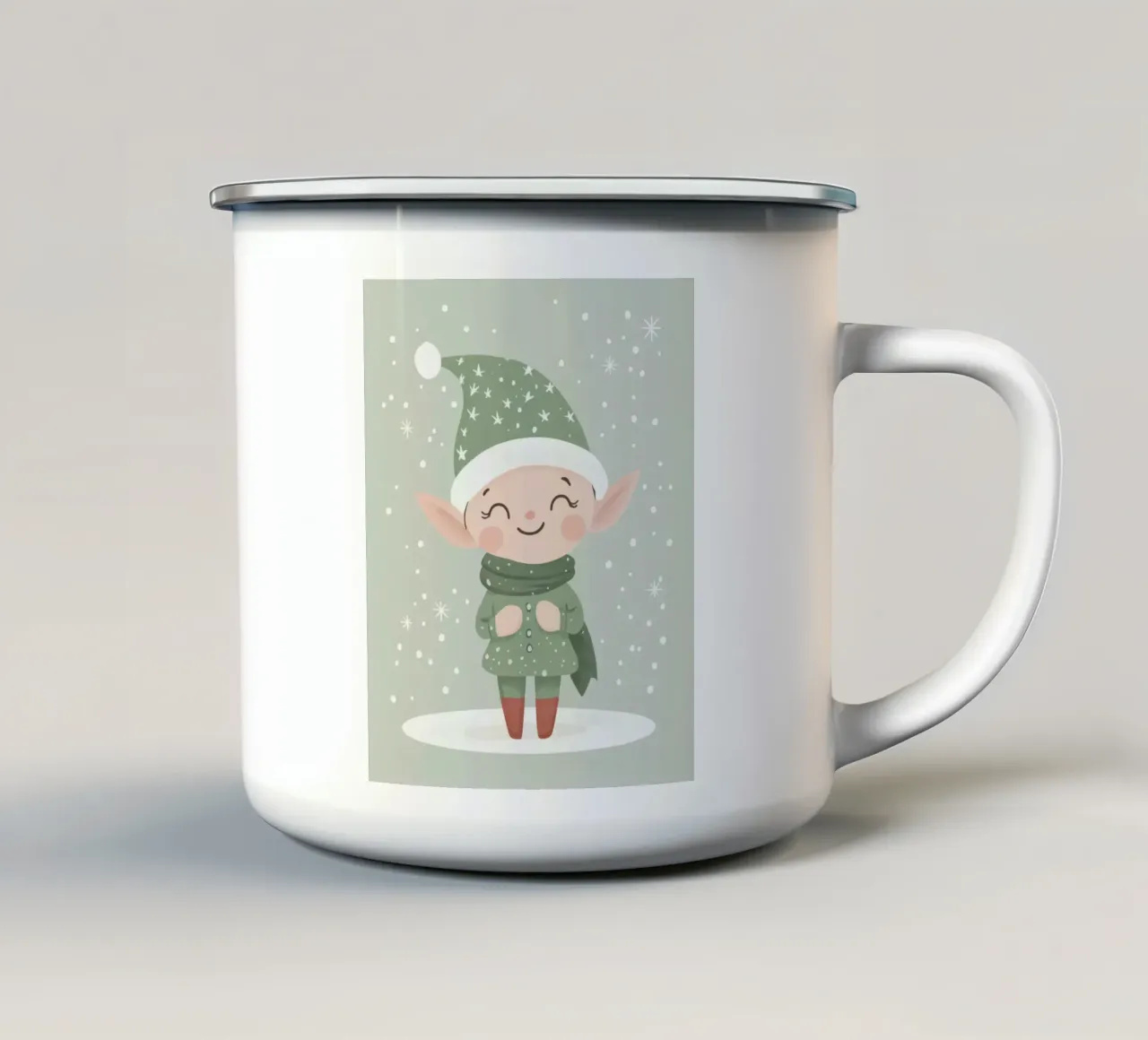 Elfo stravagante tazza in smalto da Happy Littles