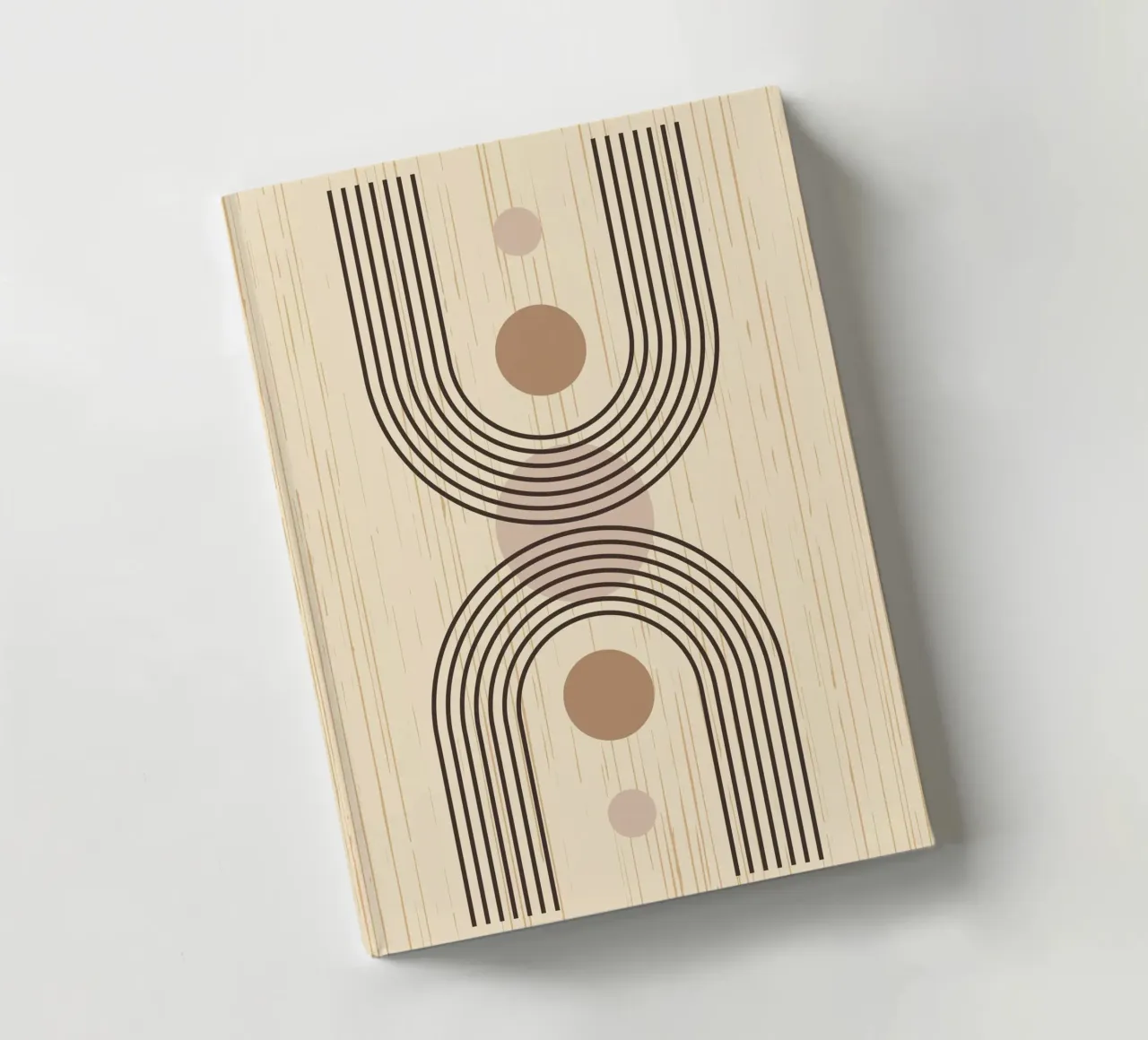 minimal line reflect notebook by Creaton