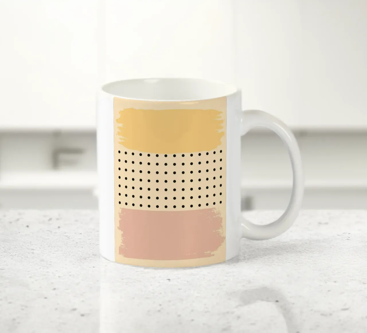 art draw and dot tazza in ceramica da Creaton