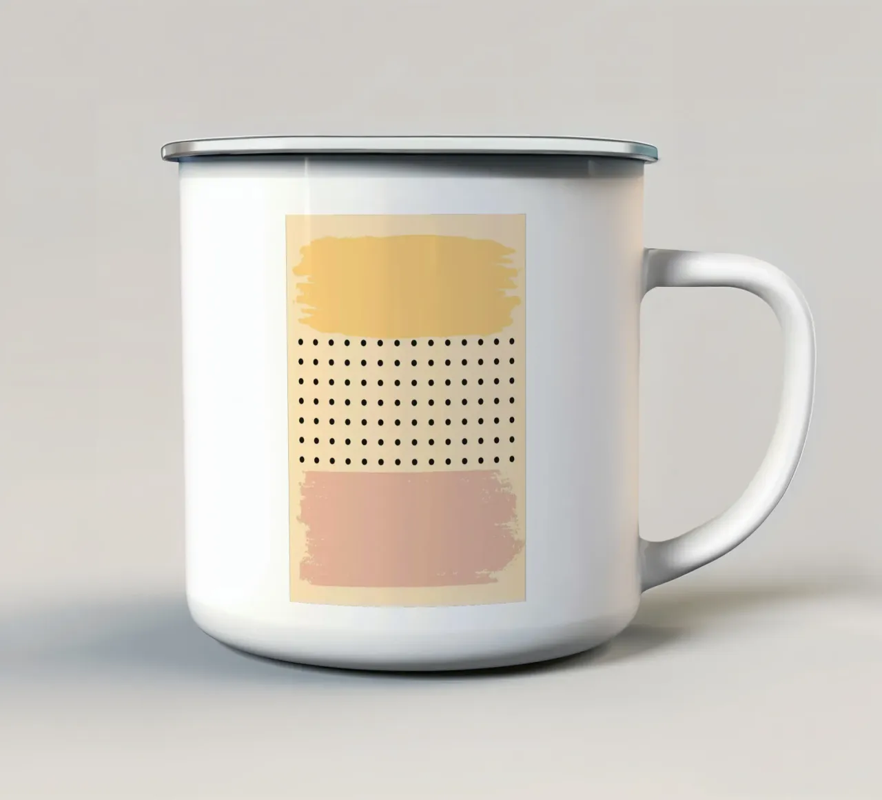art draw and dot tazza in smalto da Creaton