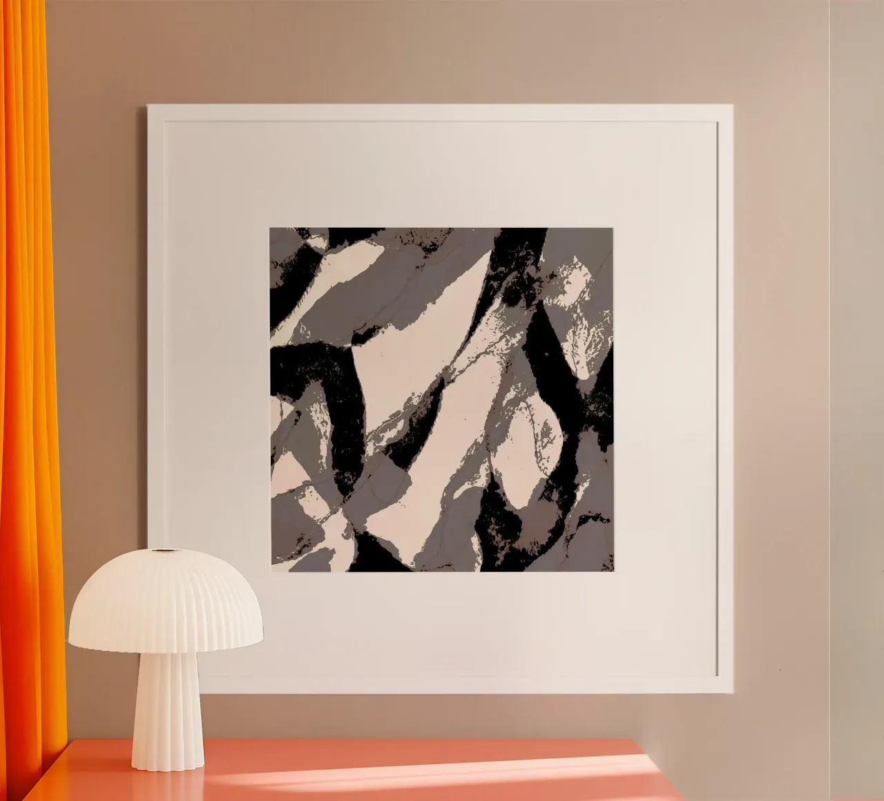 Organic 3 | Muted Neutrals poster de sabidussi