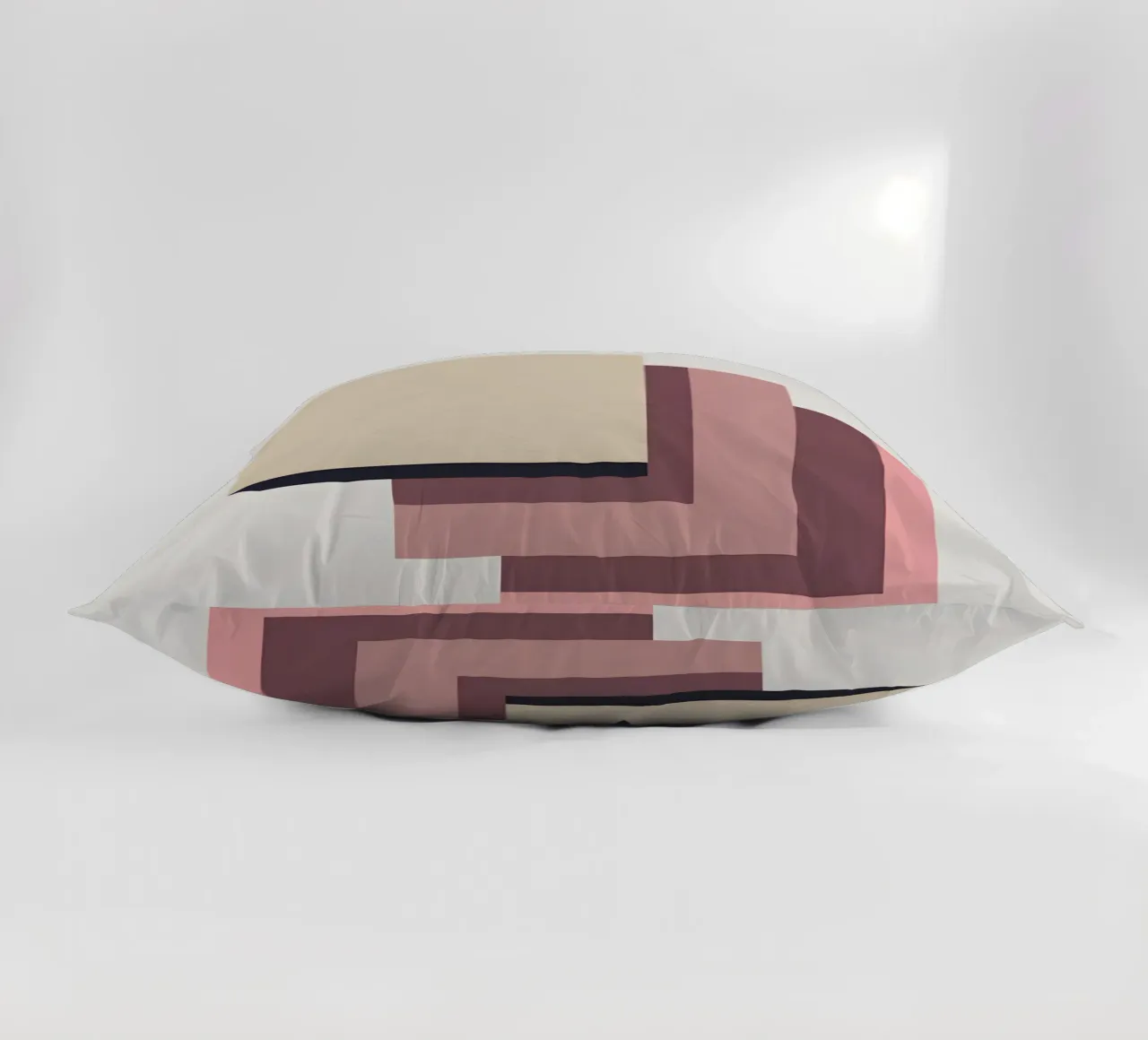 Rectangle Overlap decorative cushion by Botanical Gallery