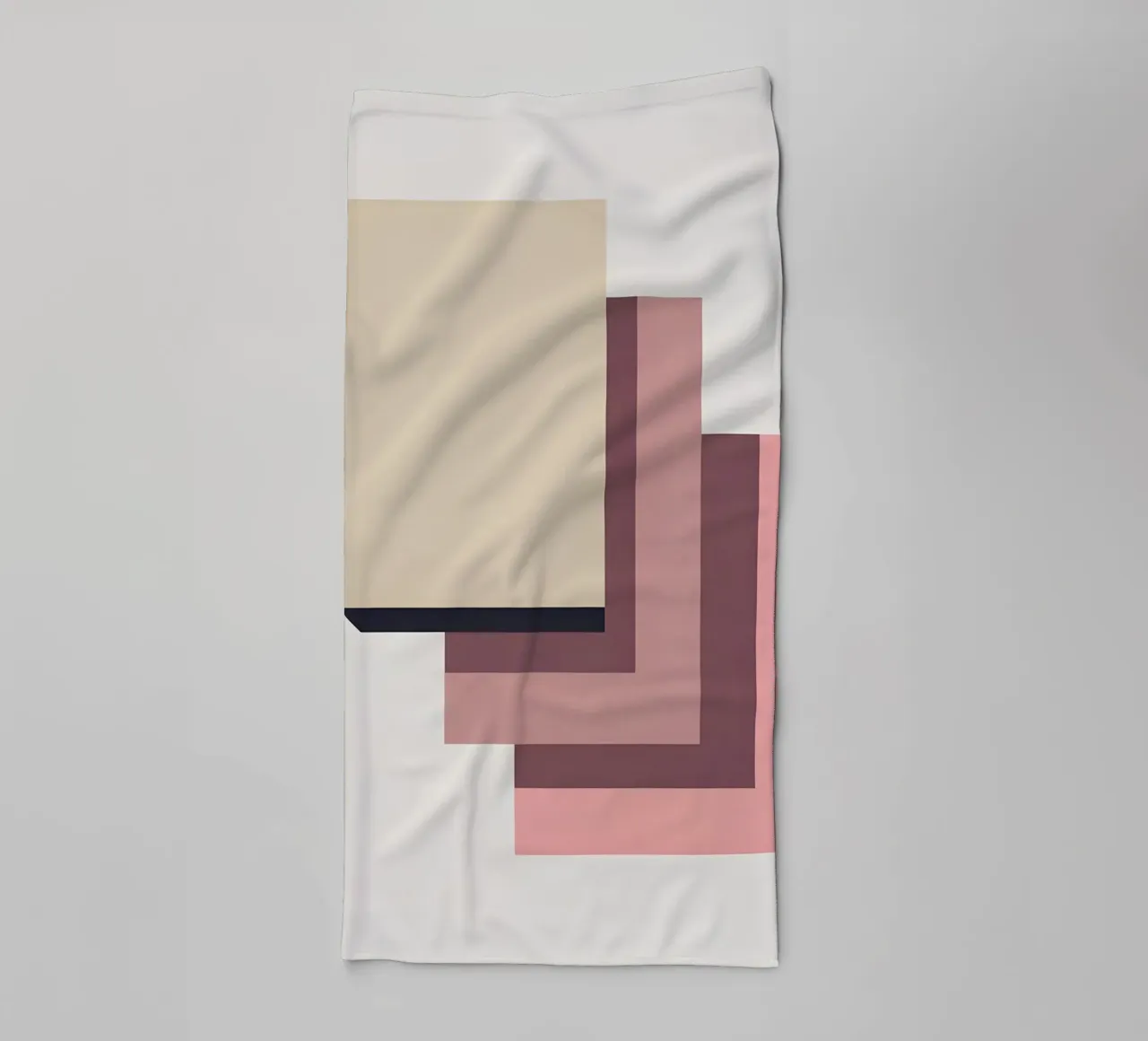 Rectangle Overlap badhanddoek van Botanical Gallery