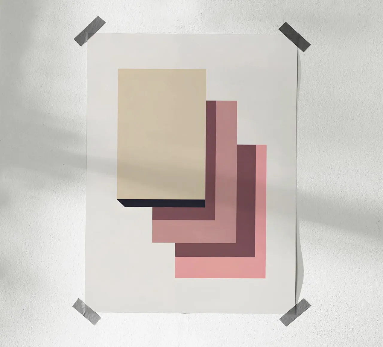 Sovrapposizione di rettangoli poster da Botanical Gallery