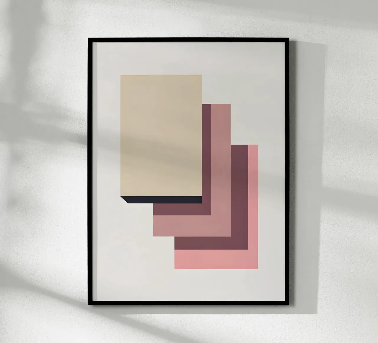 Sovrapposizione di rettangoli poster da Botanical Gallery