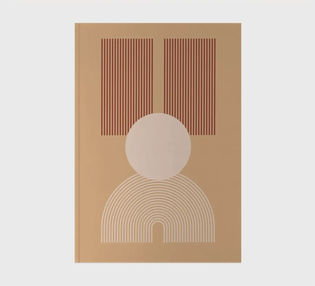 minimal shape circle parallel diario da Creaton