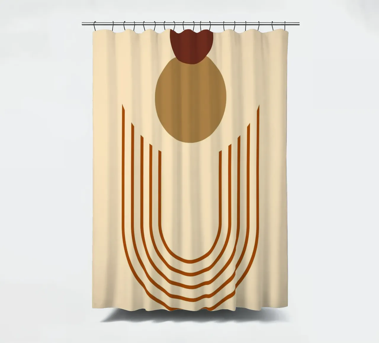 minimal shape 03 Duschvorhang von Creaton