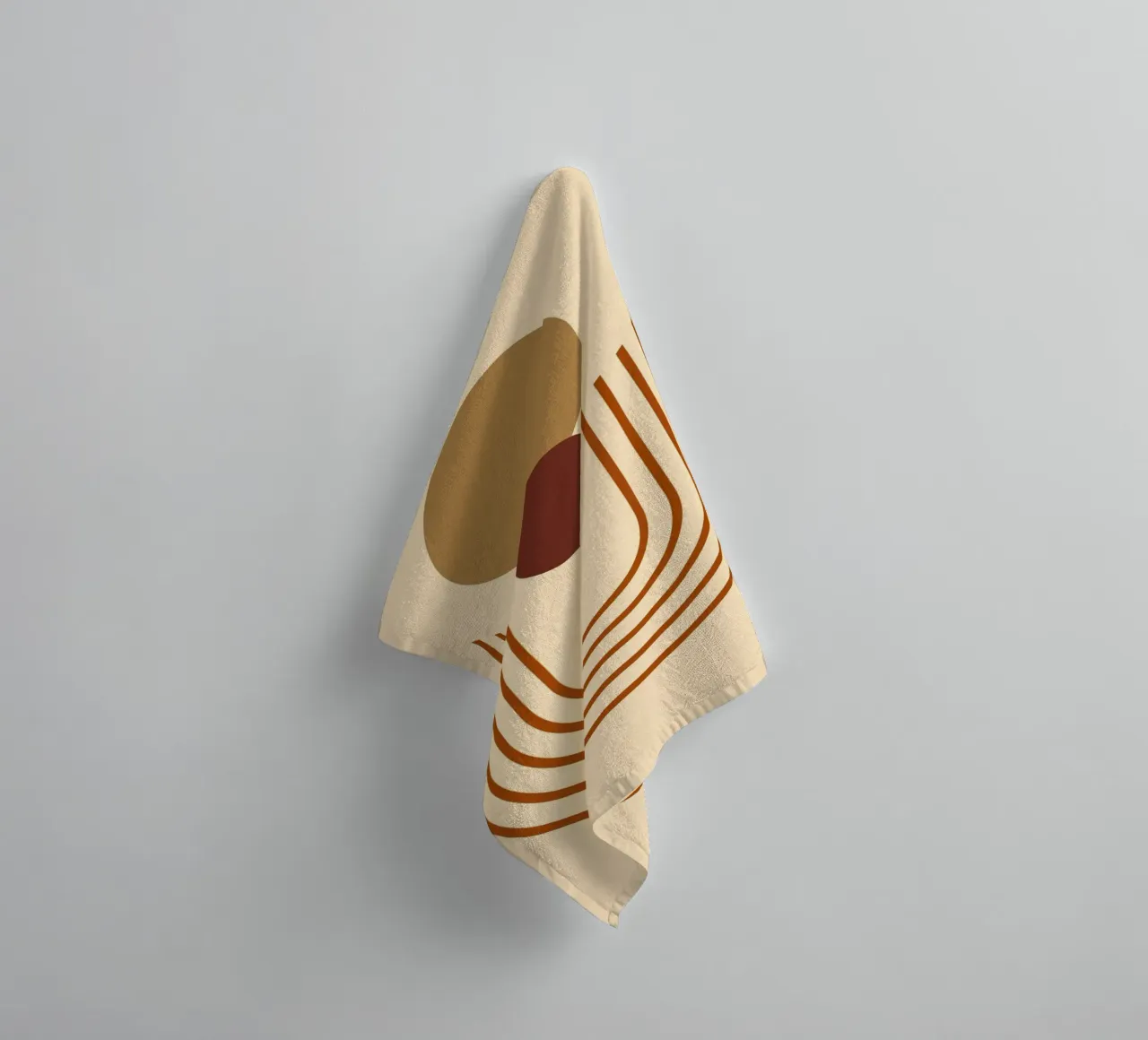 minimal shape 04 towel by Creaton