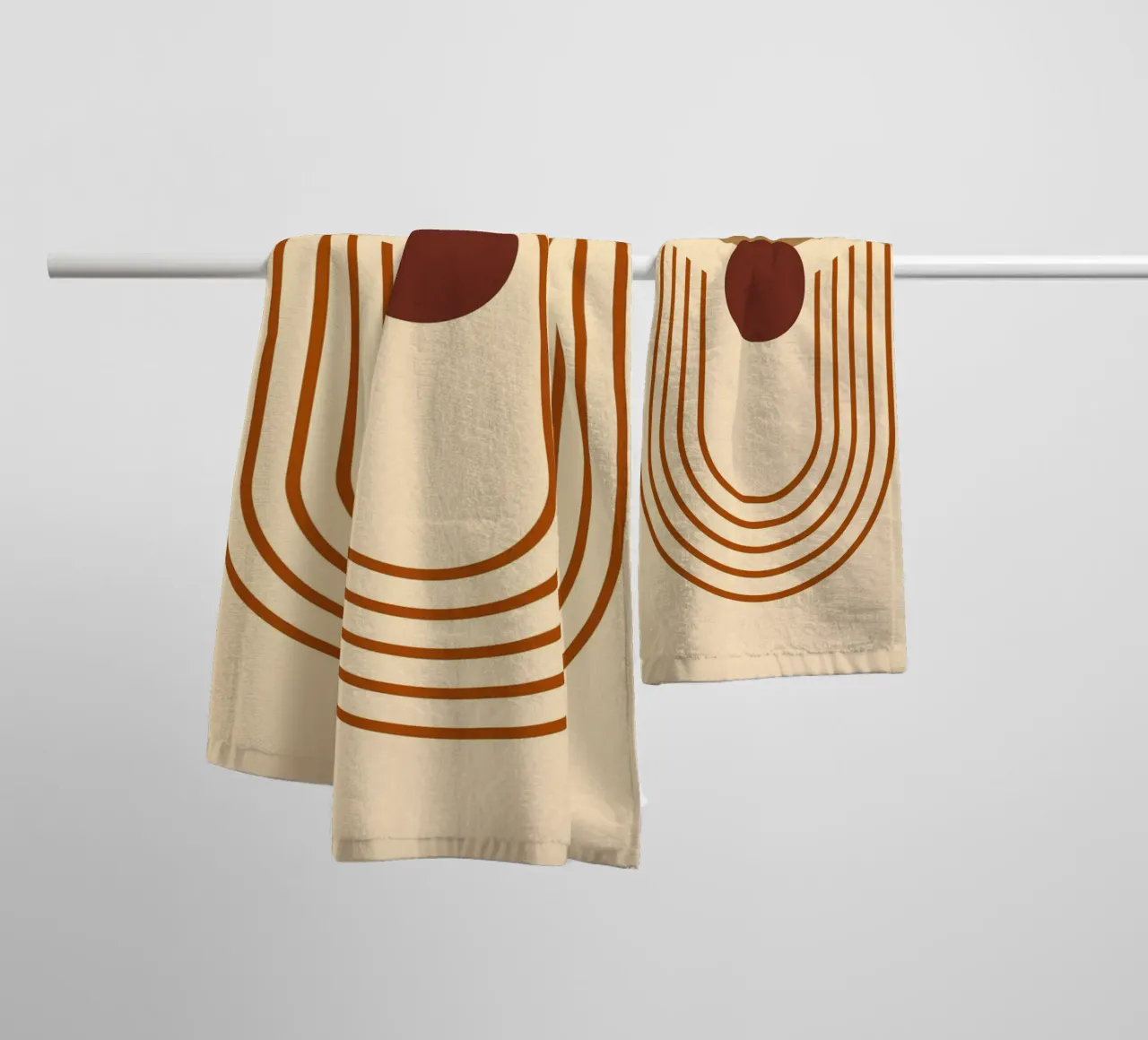 minimal shape 04 towel by Creaton