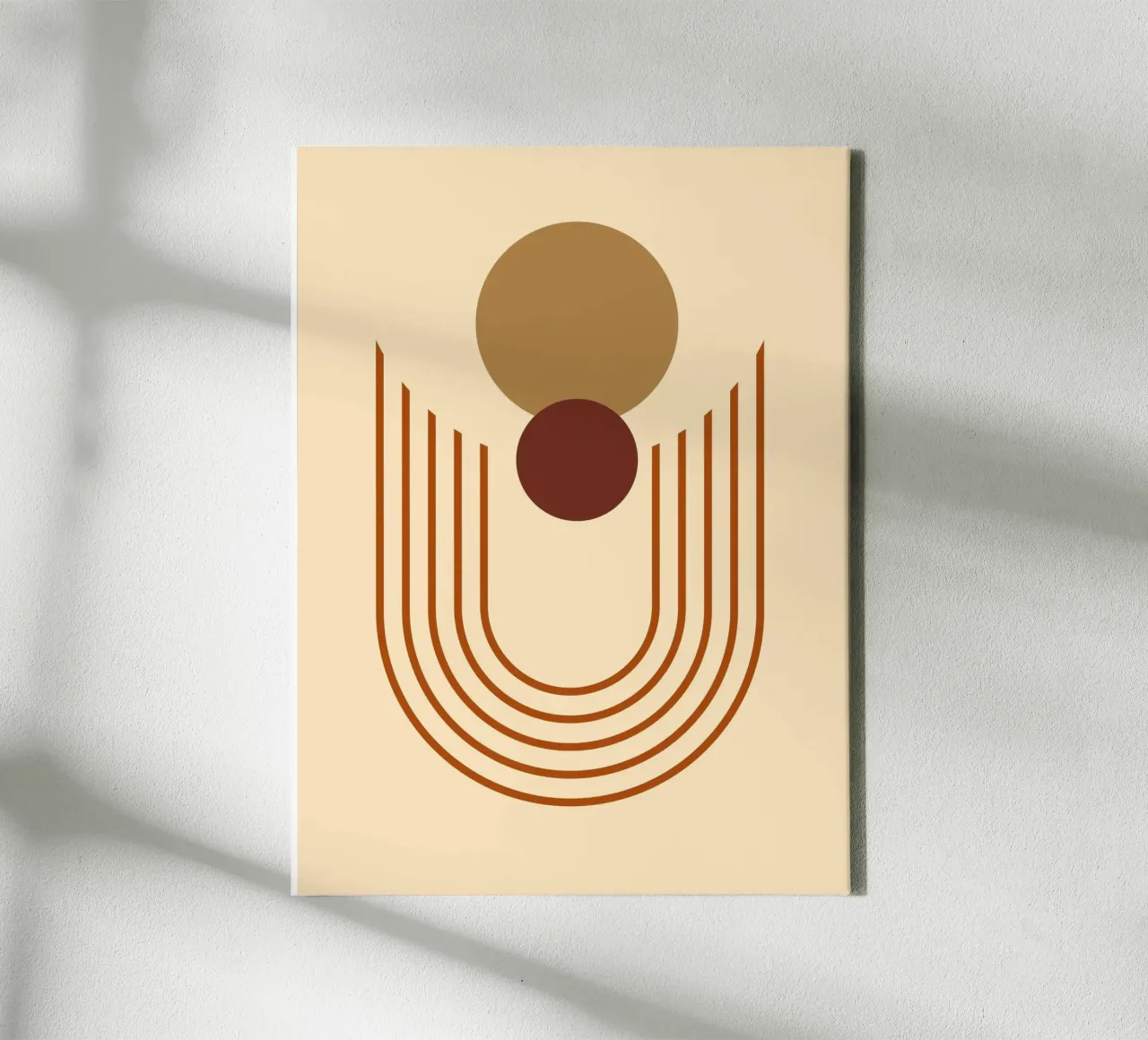 minimal shape 04 tela con Cornice a cassetta da Creaton