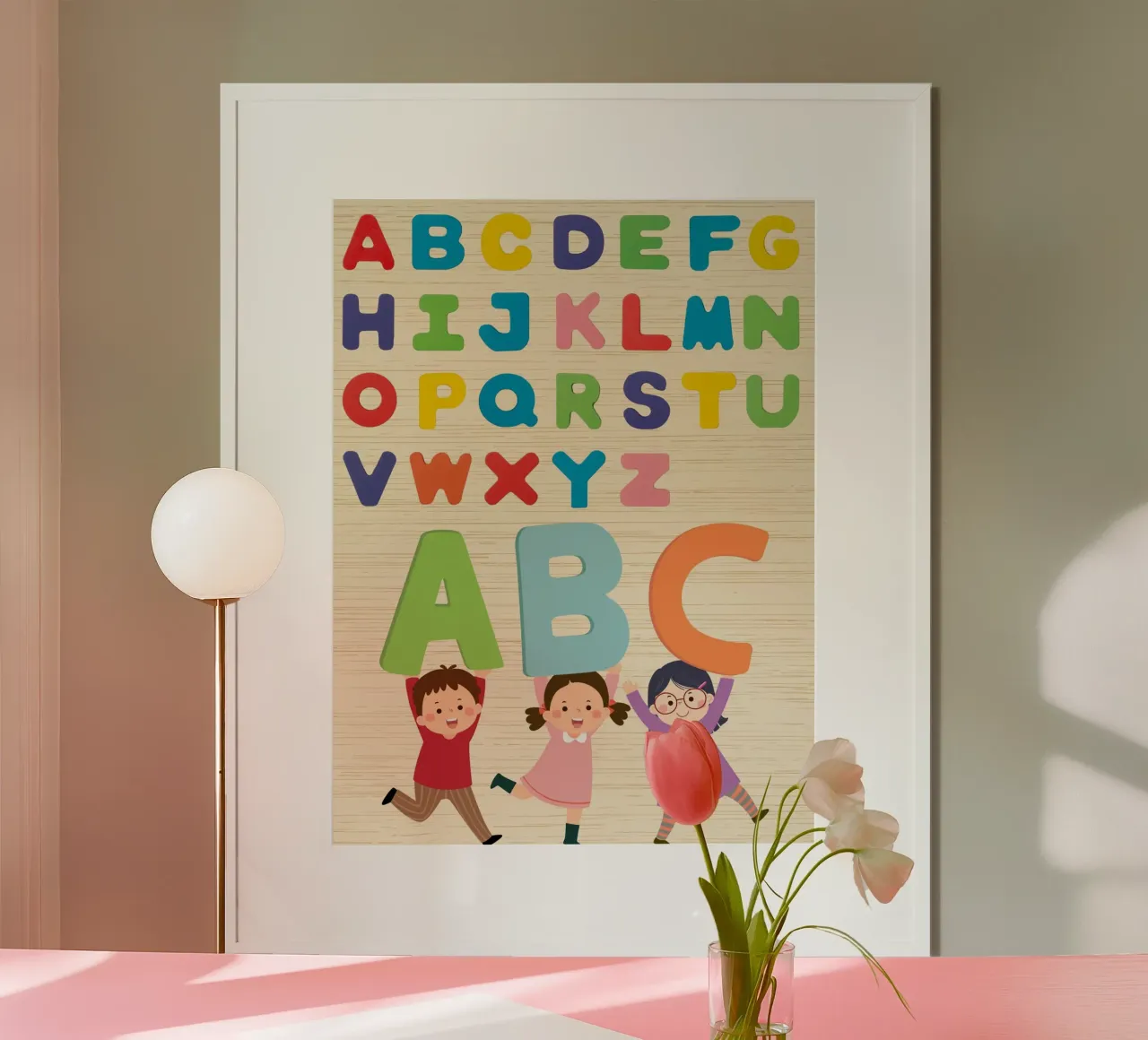 alphabet and ABC poster da Creaton