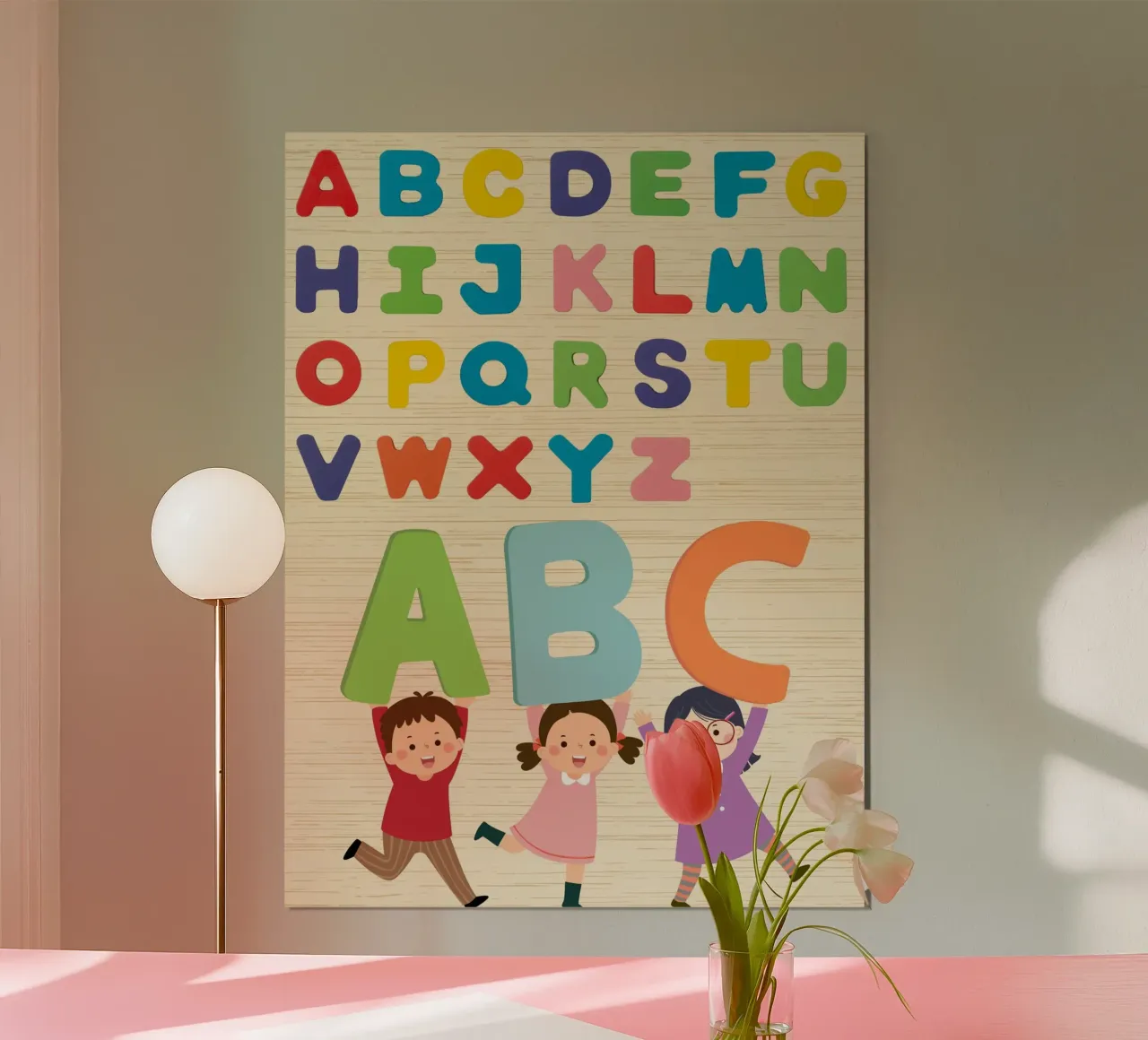 alphabet and ABC poster da Creaton