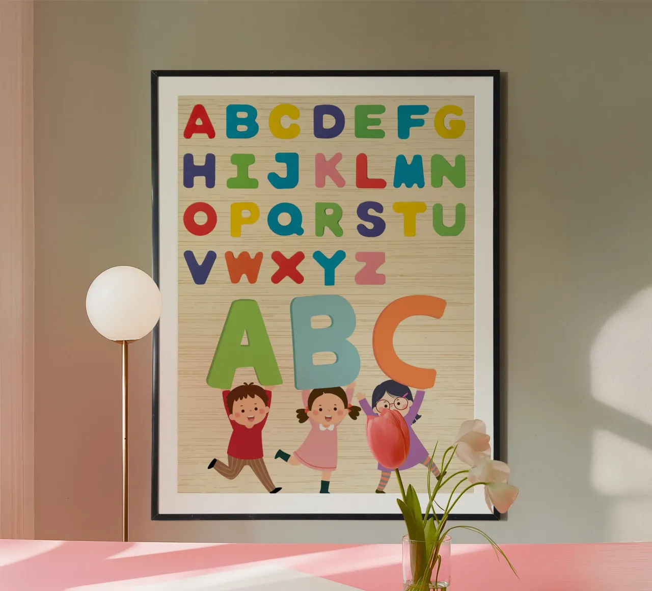 alphabet and ABC poster da Creaton