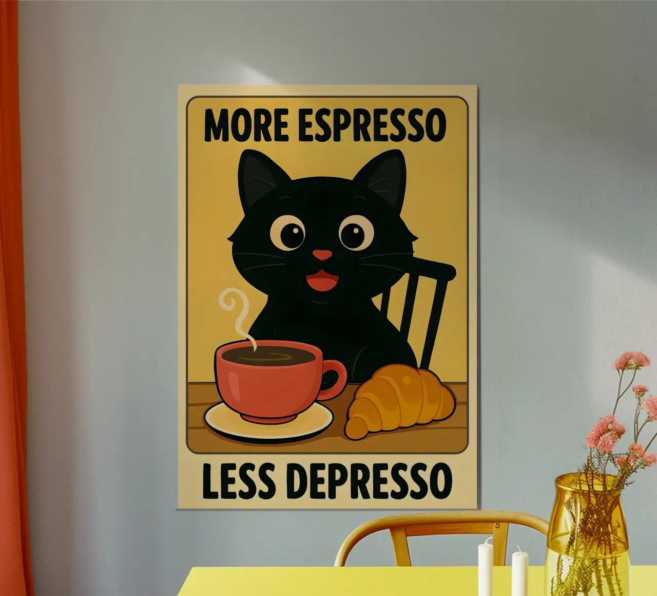 Más Espresso Menos Depresso poster de Arjun