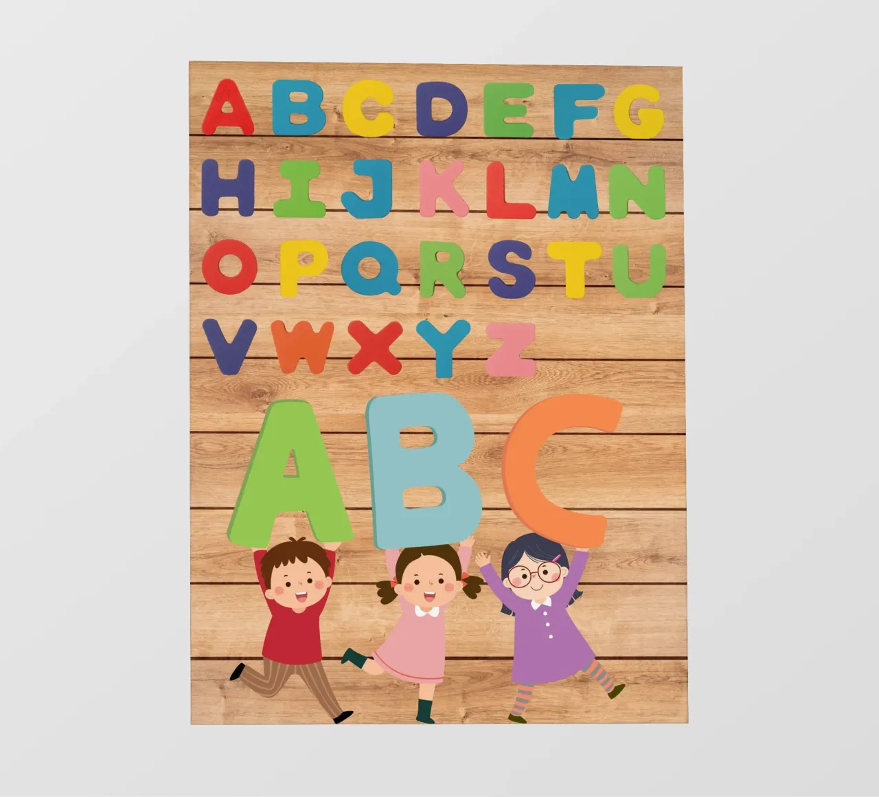 alphabet and ABC 02 pellicola backlit da Creaton