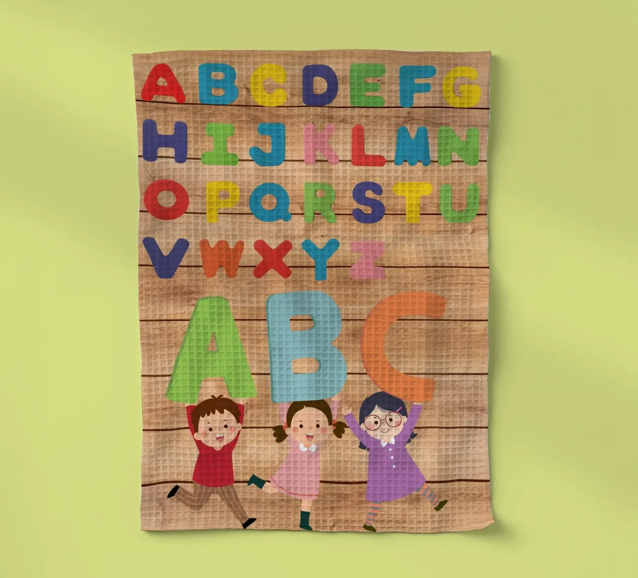 alphabet and ABC 02 canovaccio da cucina da Creaton