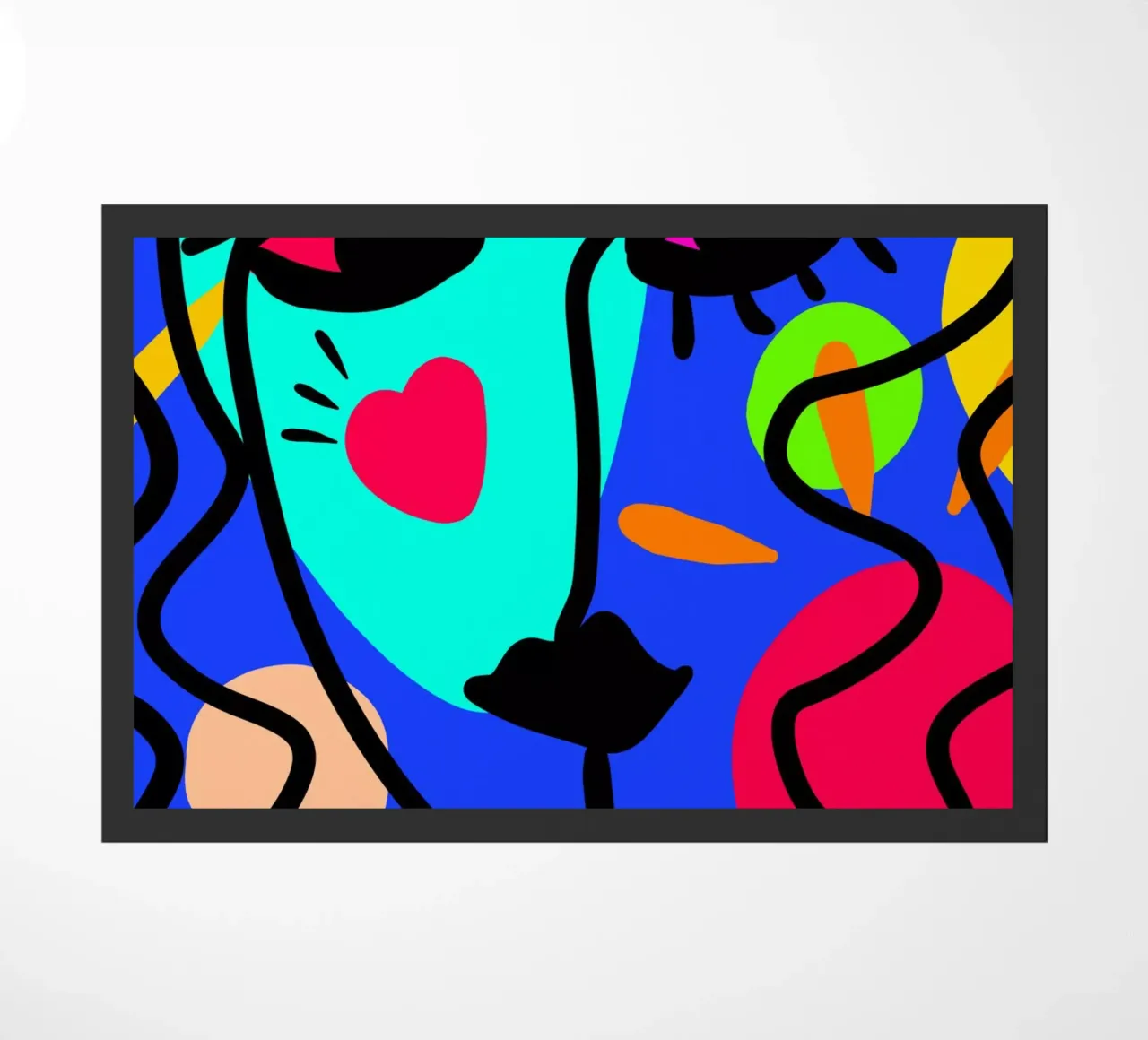 Amore del cuore zerbino da Mike Leymi