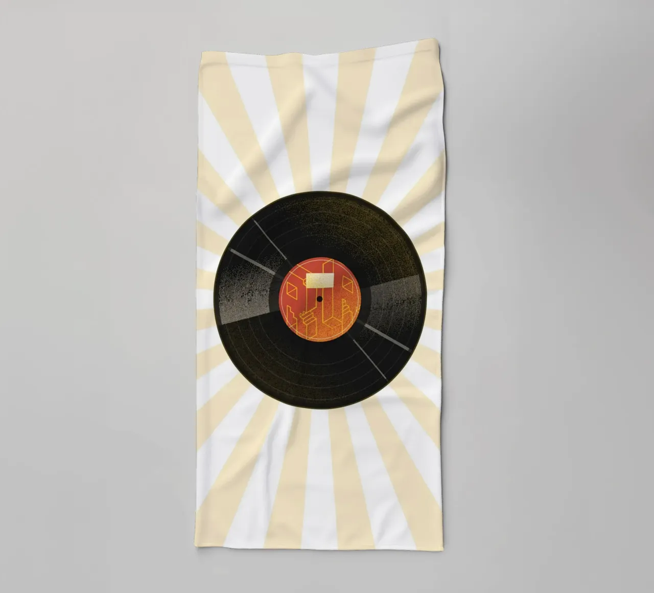 minimal music player Handtuch von Creaton