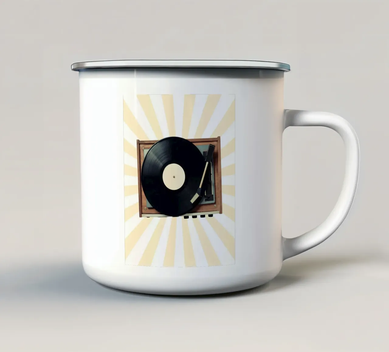 minimal  speaker tazza in smalto da Creaton
