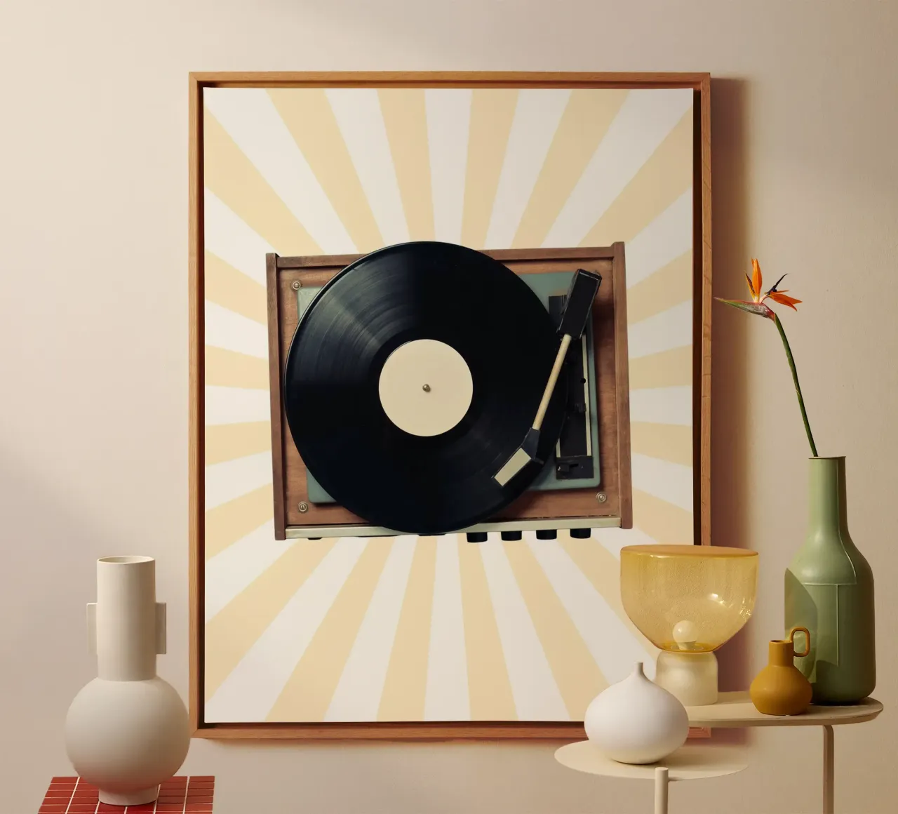 minimal  speaker canvas met Baklijst van Creaton