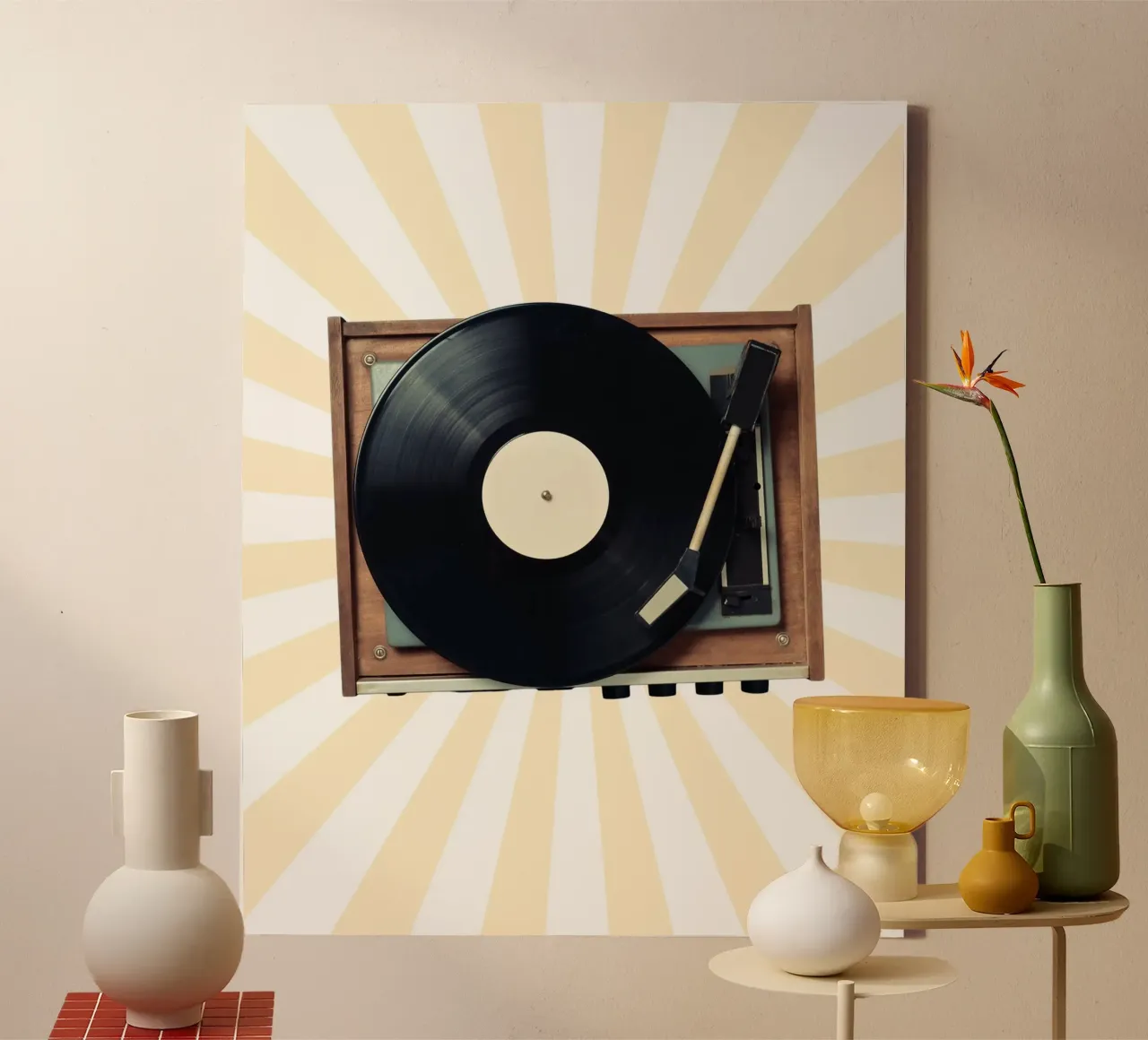 minimal  speaker canvas met Baklijst van Creaton