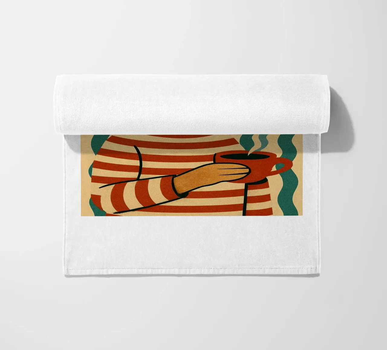 Gatto francese telo mare da Arjun